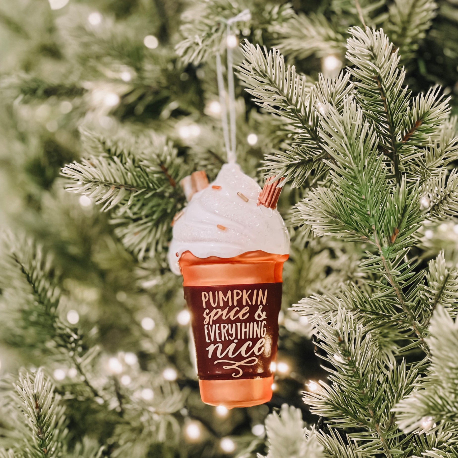 Glass Shortcake Ornament W23 - Đồ Treo Hình Hộp Bánh Thủy Tinh