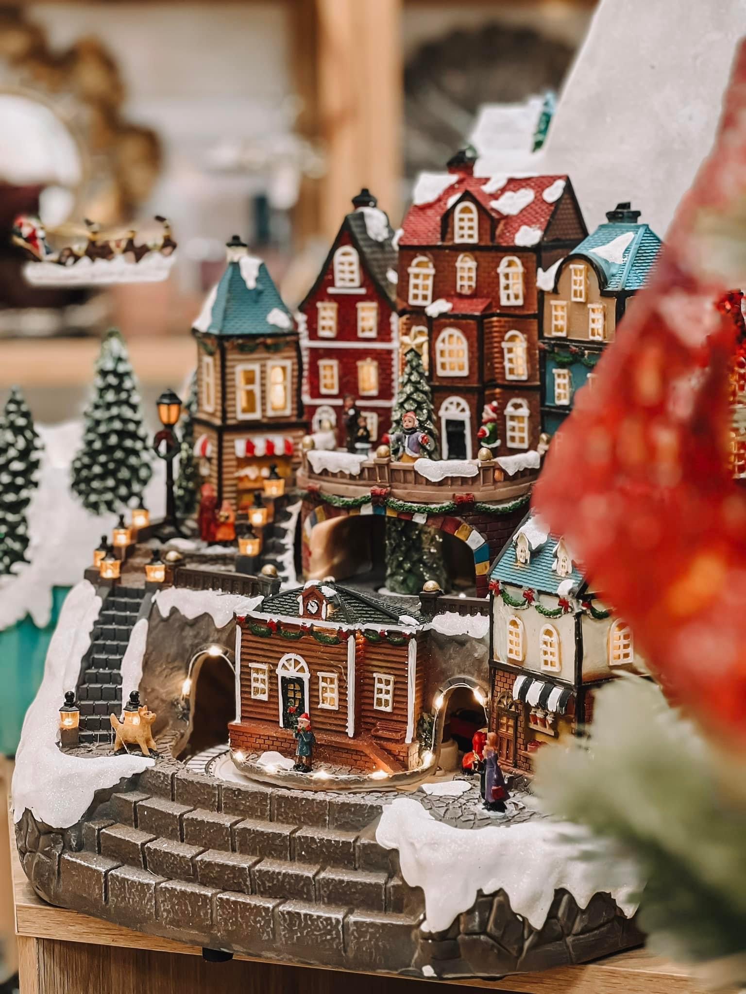 Powderstone & Glass Fiber Xmas Town Season 8 -Thị Trấn Mùa Giáng Sinh 8 38*40*45