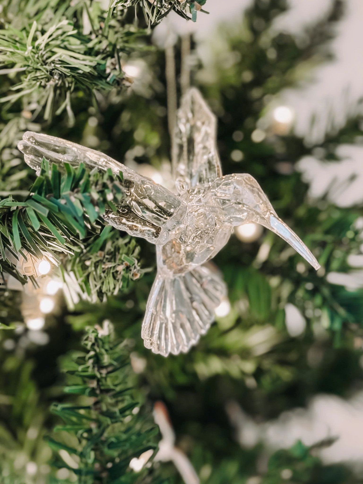Hologram Humming Bird - Đồ Treo Chim Ruồi Màu Holo