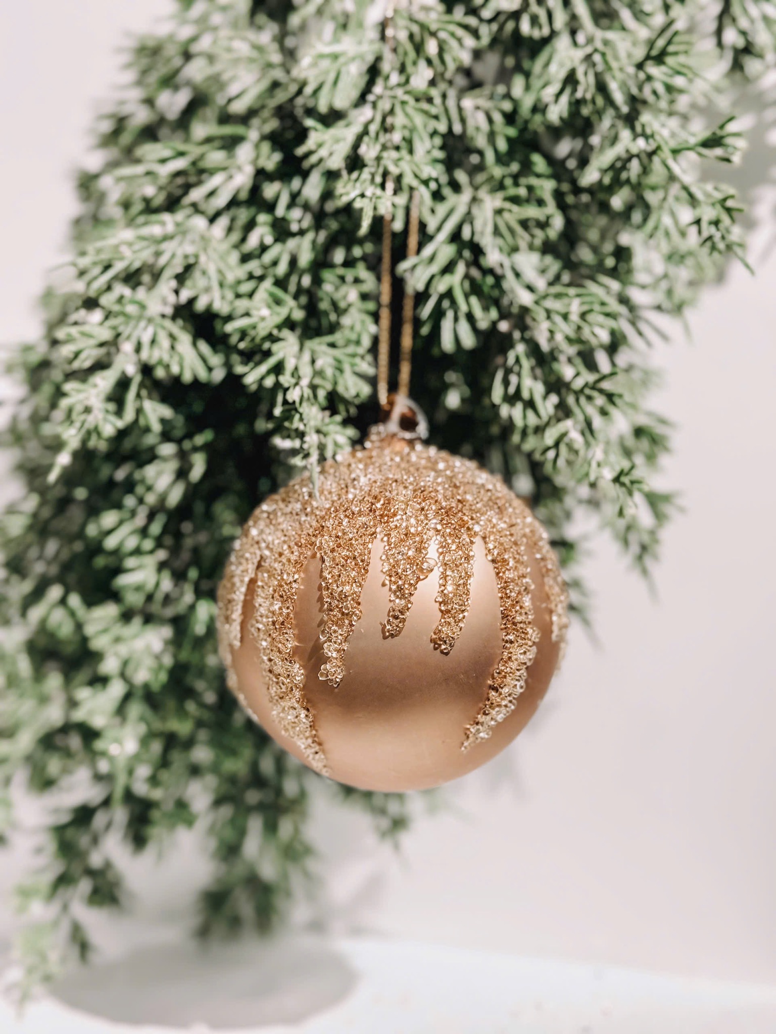 Christmas Glass Hanging -Đồ Treo Thuỷ Tinh 01