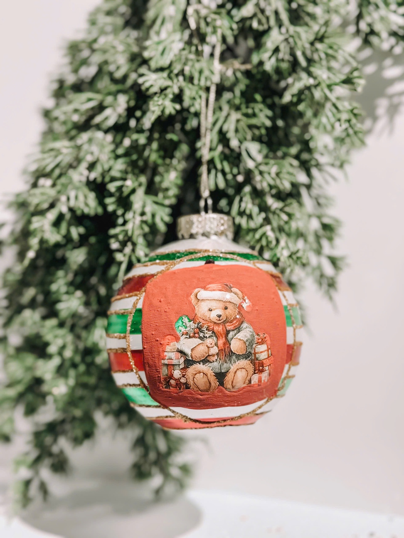 Christmas Glass Hanging -Đồ Treo Thuỷ Tinh 05