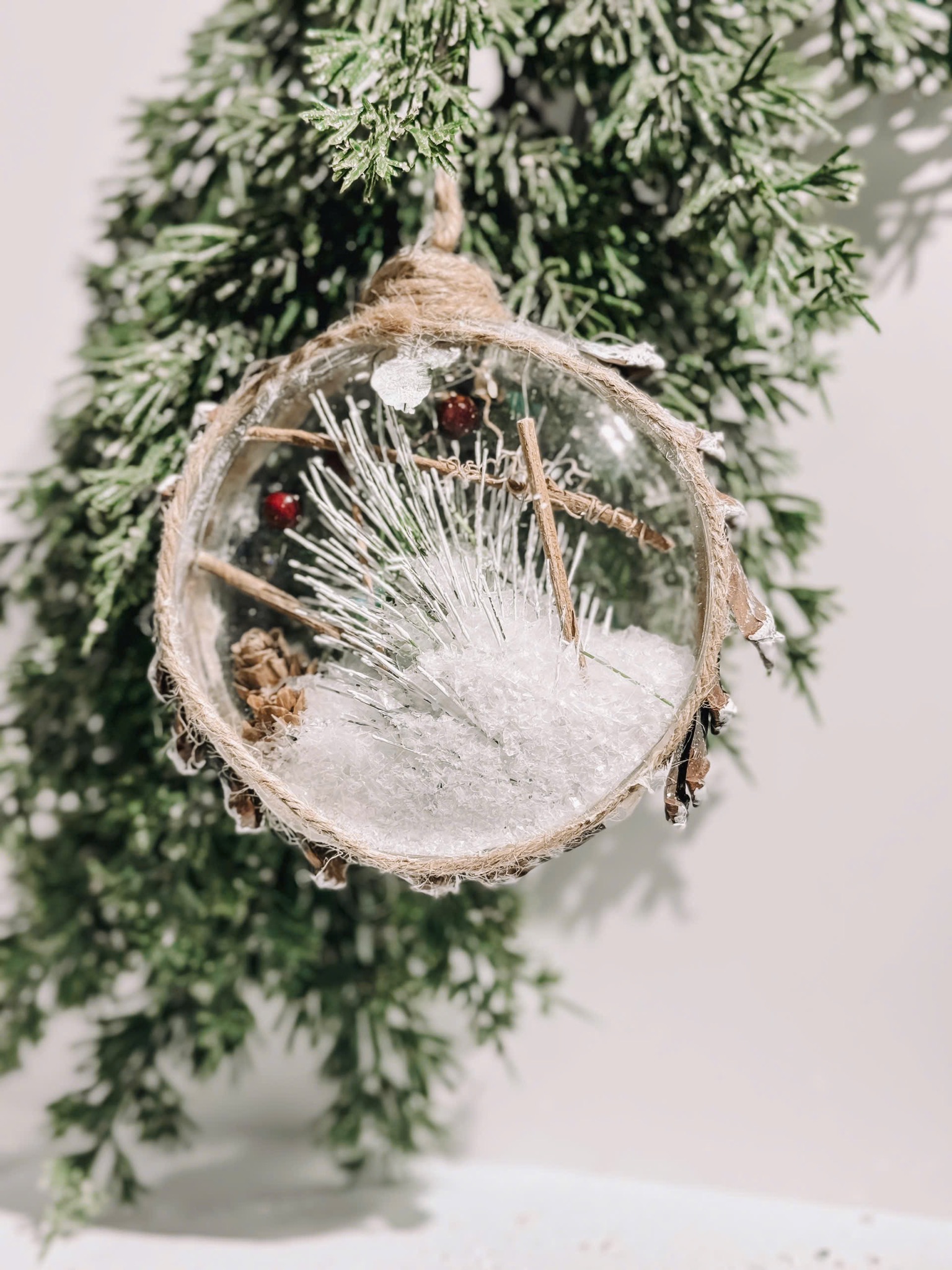 Christmas Glass Hanging -Đồ Treo Thuỷ Tinh 07