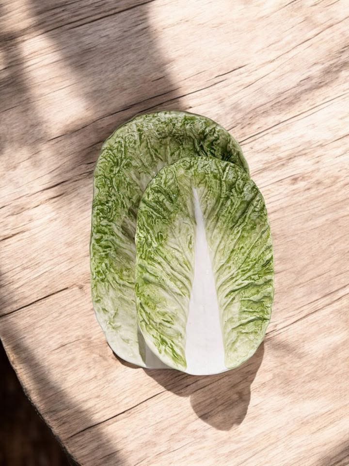 Cabbage Plate - Dĩa Lá Bắp Cải Size M SM25 28cm