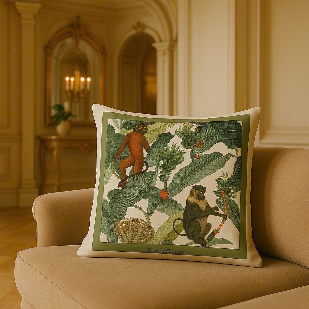 Velvet Cushion Frame 45*45cm - Vỏ Gối Nhung Pháp 45*45cm M21