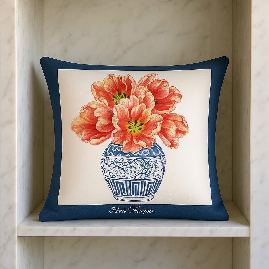 Velvet Cushion Frame 45*45cm - Vỏ Gối Nhung Pháp 45*45cm M23