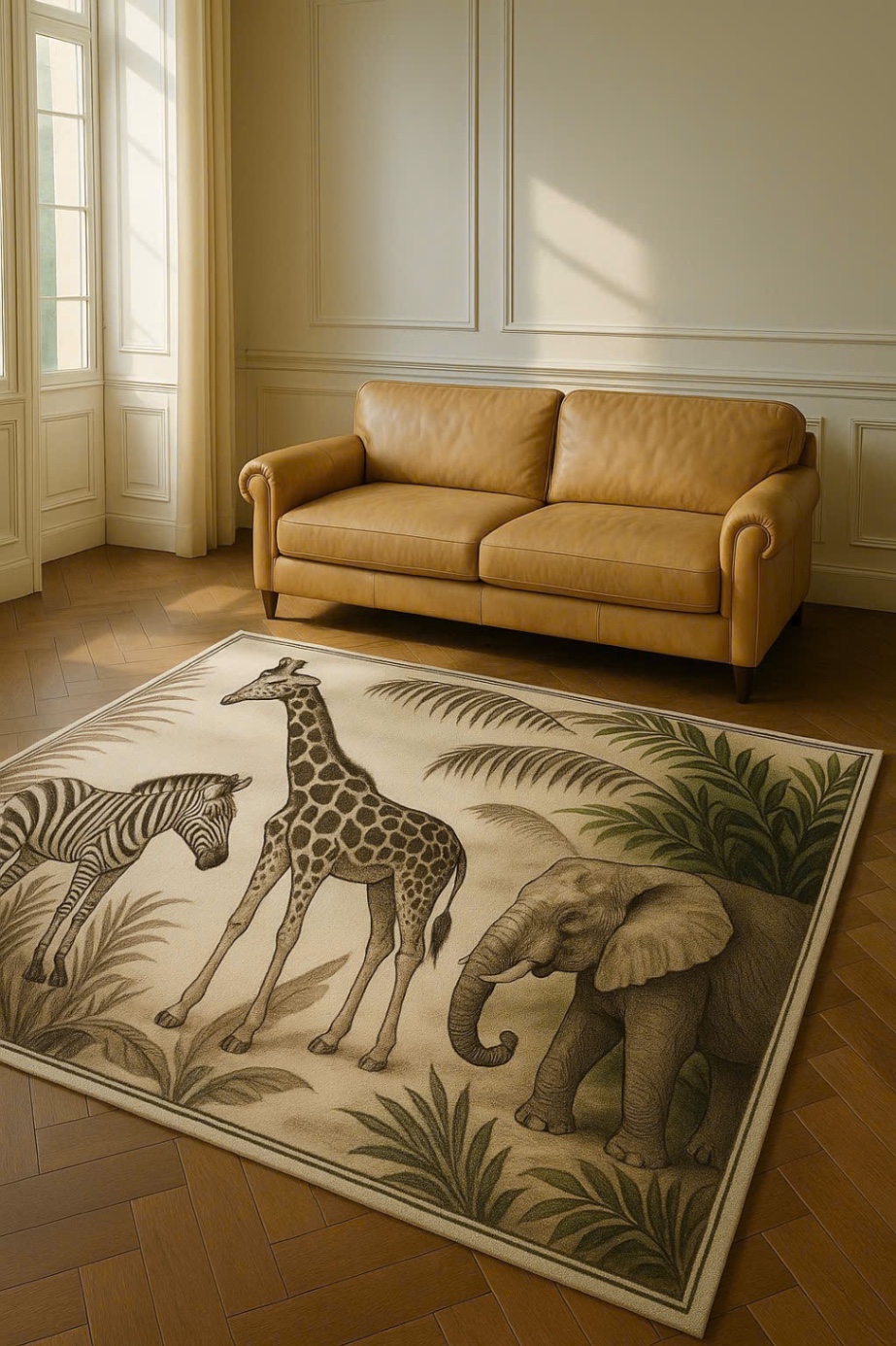 Zebbra Carpet 150*200cm - Thảm Ngựa Vằn 150*200cm