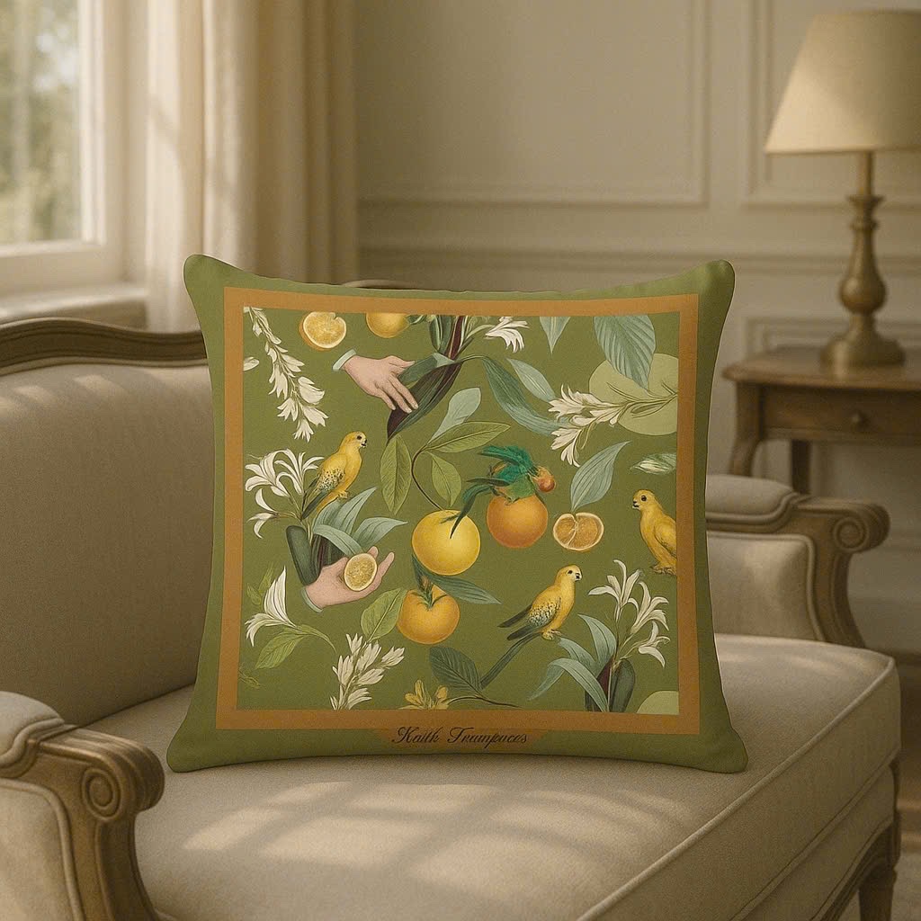 Velvet Cushion Frame 45*45cm - Vỏ Gối Nhung Pháp 45*45cm M20