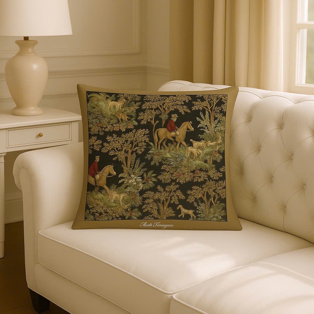 Velvet Cushion Frame 45*45cm - Vỏ Gối Nhung Pháp 45*45cm M22