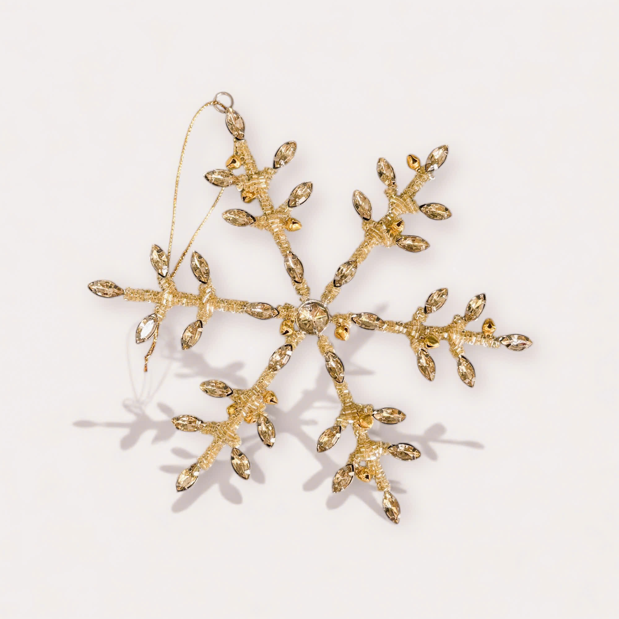Beaded Snowflake Ornament - Hoa Tuyết Hạnh Phúc Paris