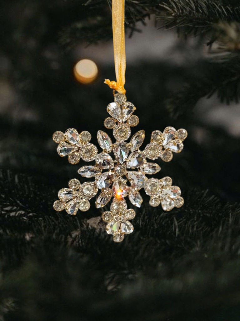 Crystal Snowflake Ornament
