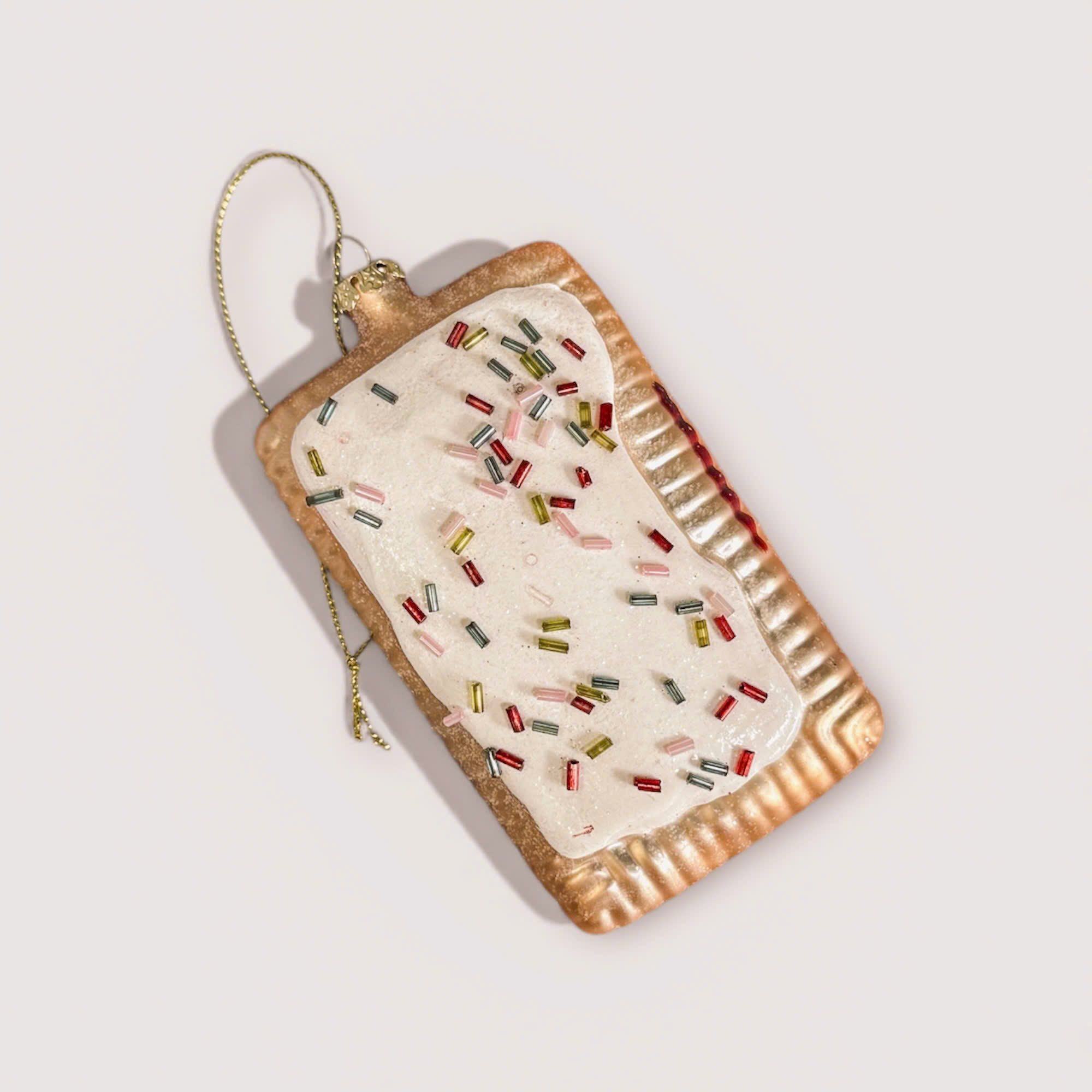 Glass Cake Ornament - Châu Thủy Tinh Bánh