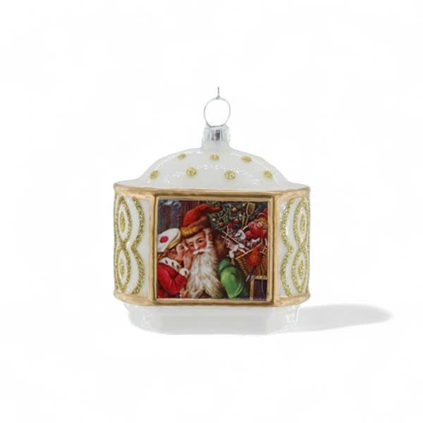 Glass Gift Box Ornament - Đồ Treo Hộp Quà Thủy Tinh