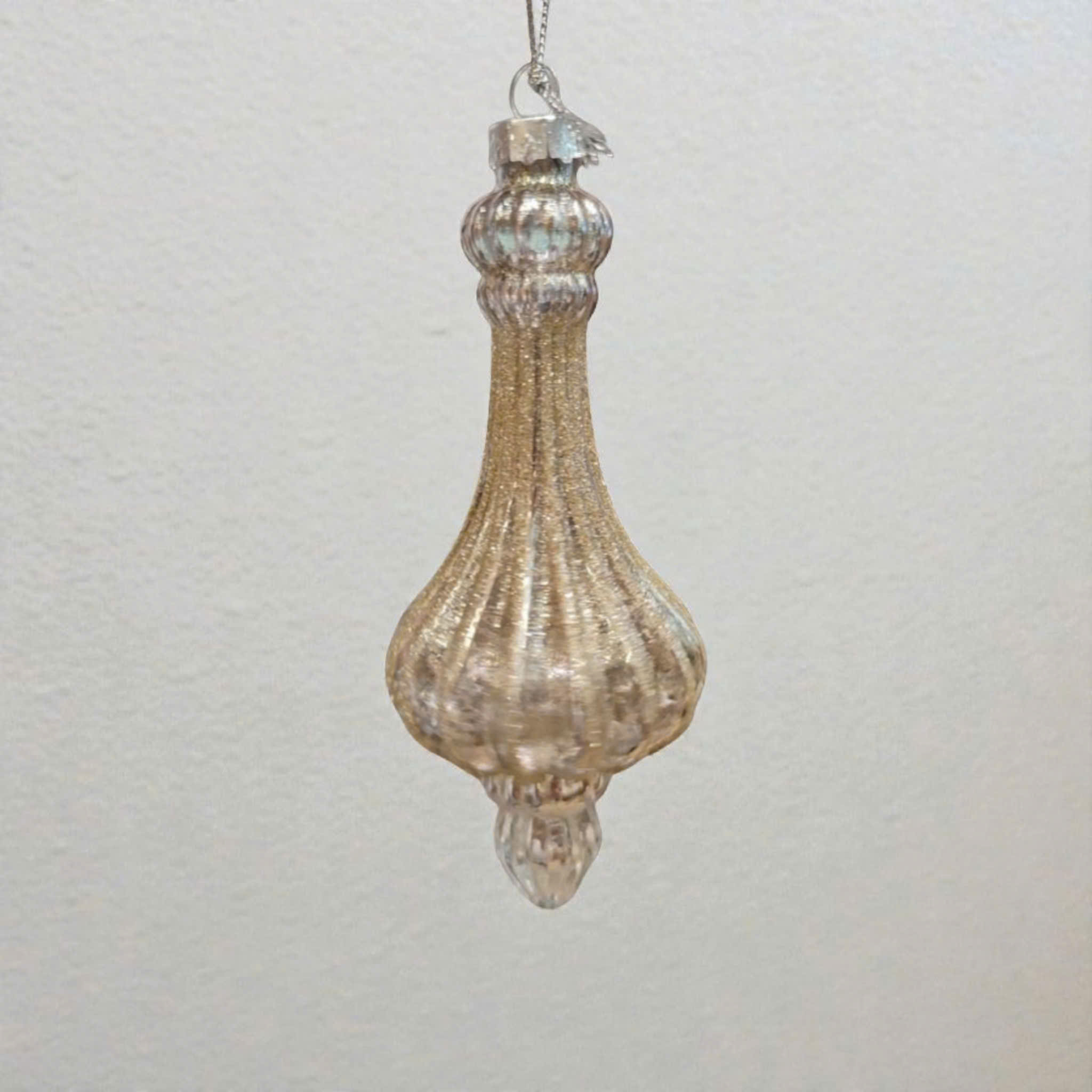 Glass Ornament - Đồ Treo Châu Thủy Tinh Trụ Băng