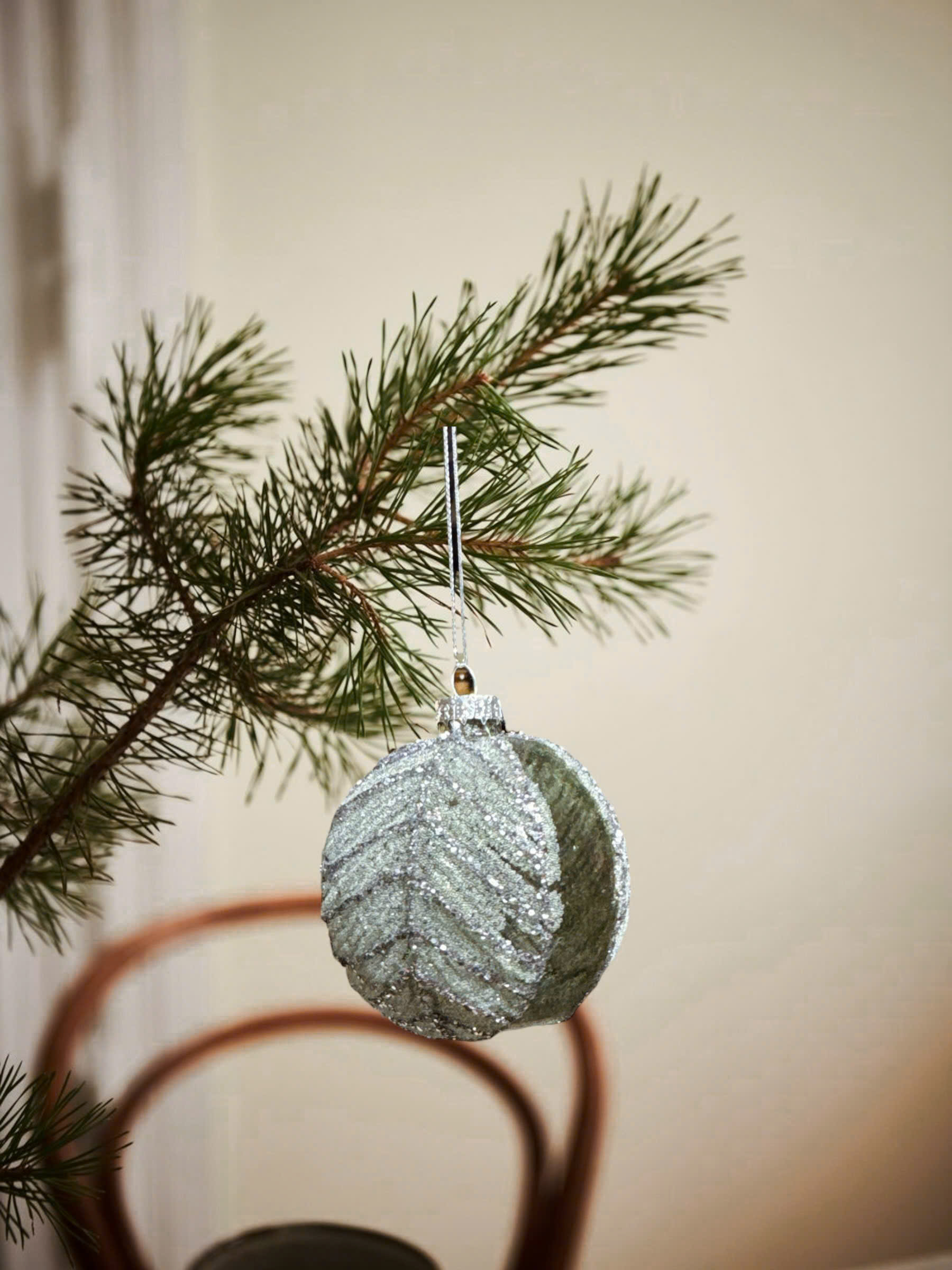 Green Color Glass Ball - Trái Châu Thủy Tinh Màu Xanh Nhạt