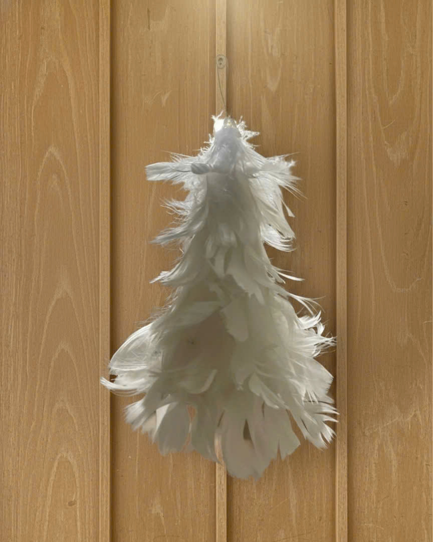 Hanging Feather Tree - Đồ Treo Thông Lông Vũ