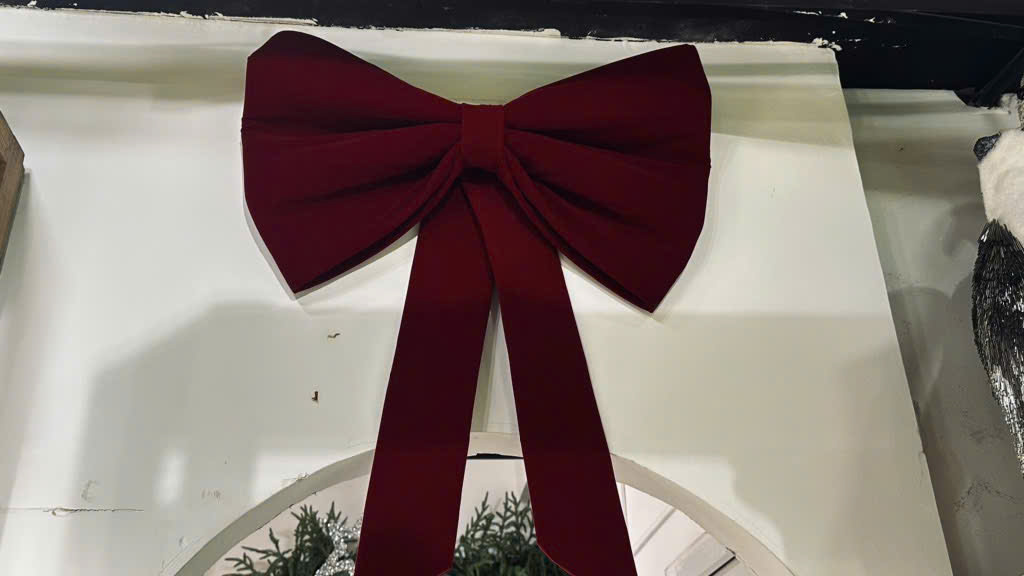 Ornament Red Bow - Nơ Đỏ Lớn