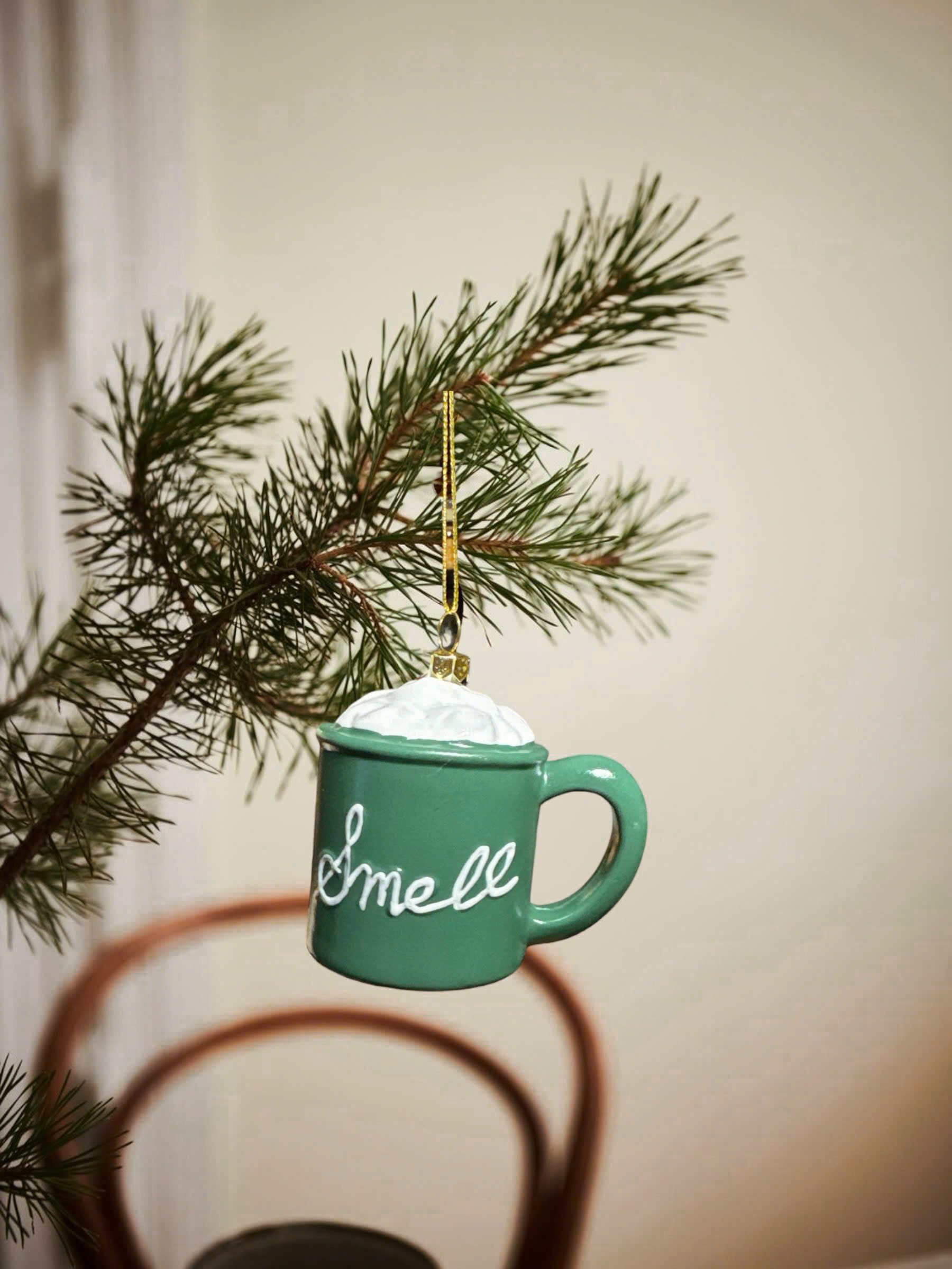 Smell Cup In Green - Ly Sữa Giáng Sinh