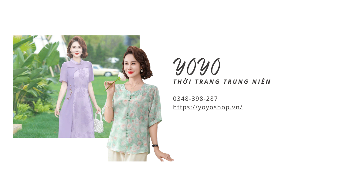 🌸 YOYOSHOP – THỜI TRANG TRUNG NIÊN CAO CẤP CHO BÀ VÀ MẸ