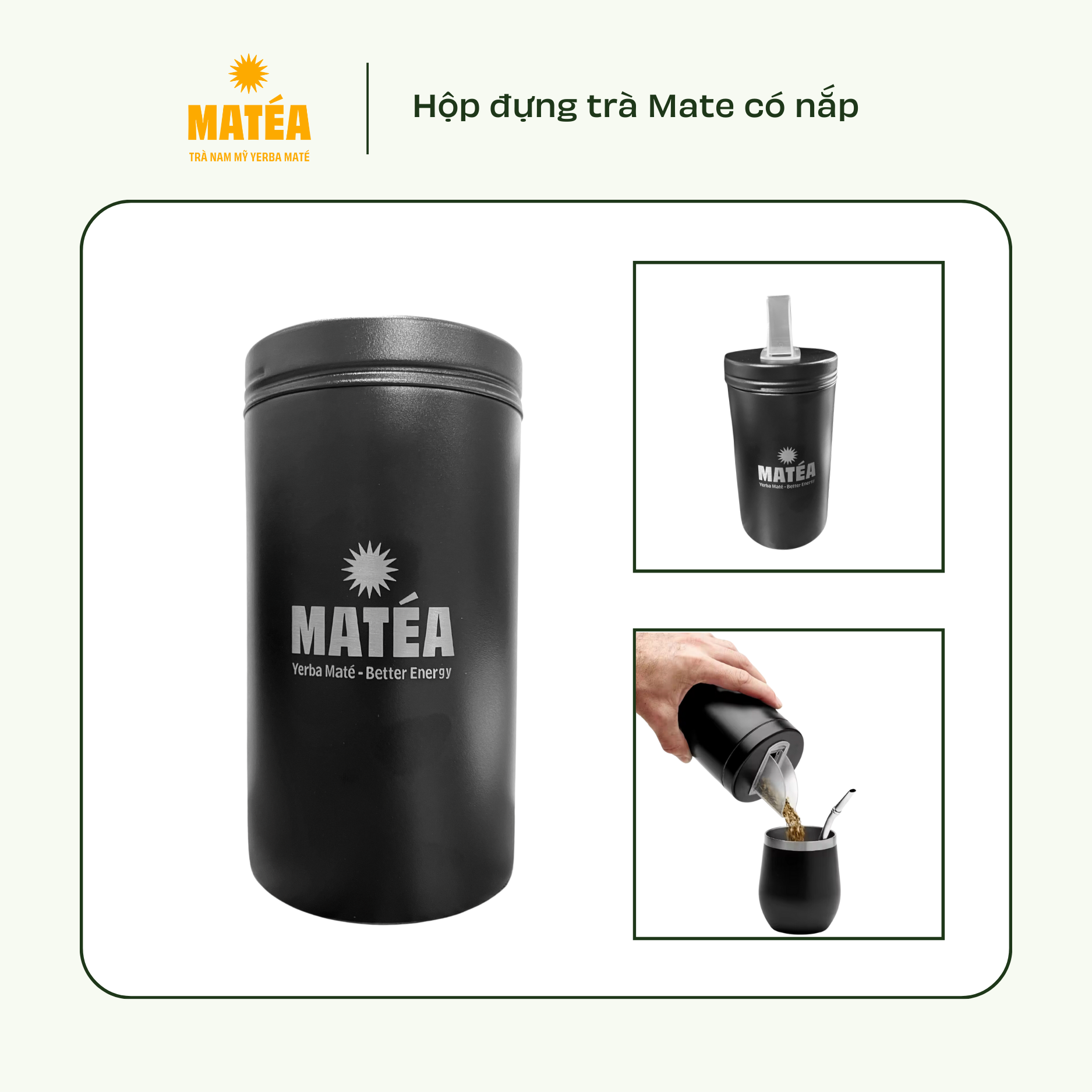 Hộp đựng trà Mate