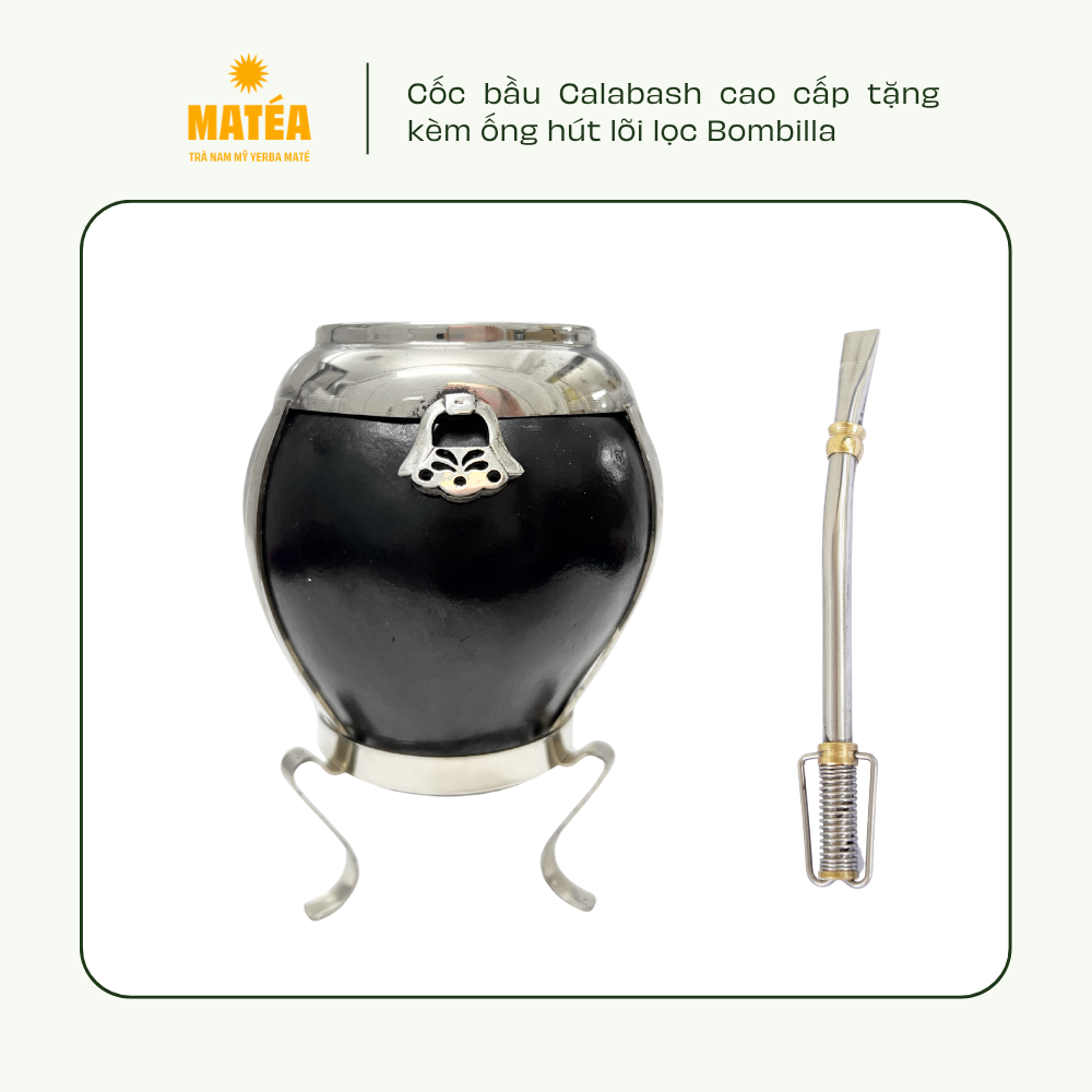 Cốc bầu cao cấp Calabash kệ chân cao