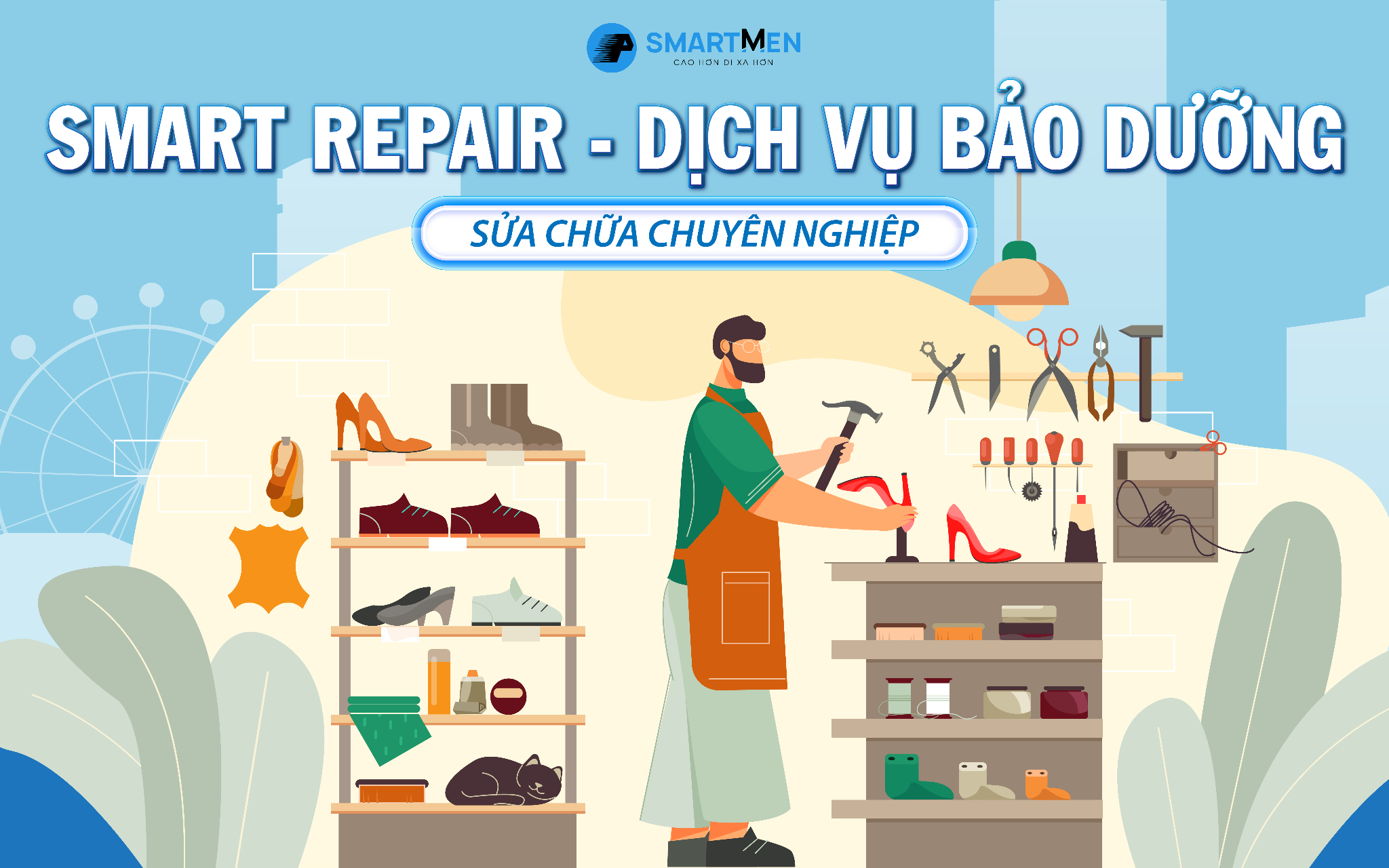 SMART REPAIR - DỊCH VỤ BẢO DƯỠNG, SỬA CHỮA CHUYÊN NGHIỆP