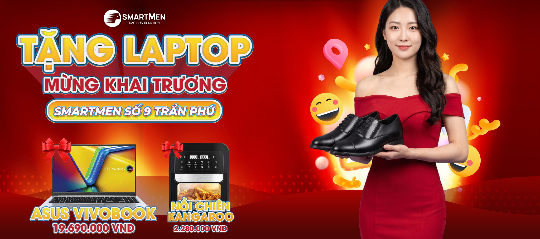TẶNG LAPTOP - MỪNG KHAI TRƯƠNG