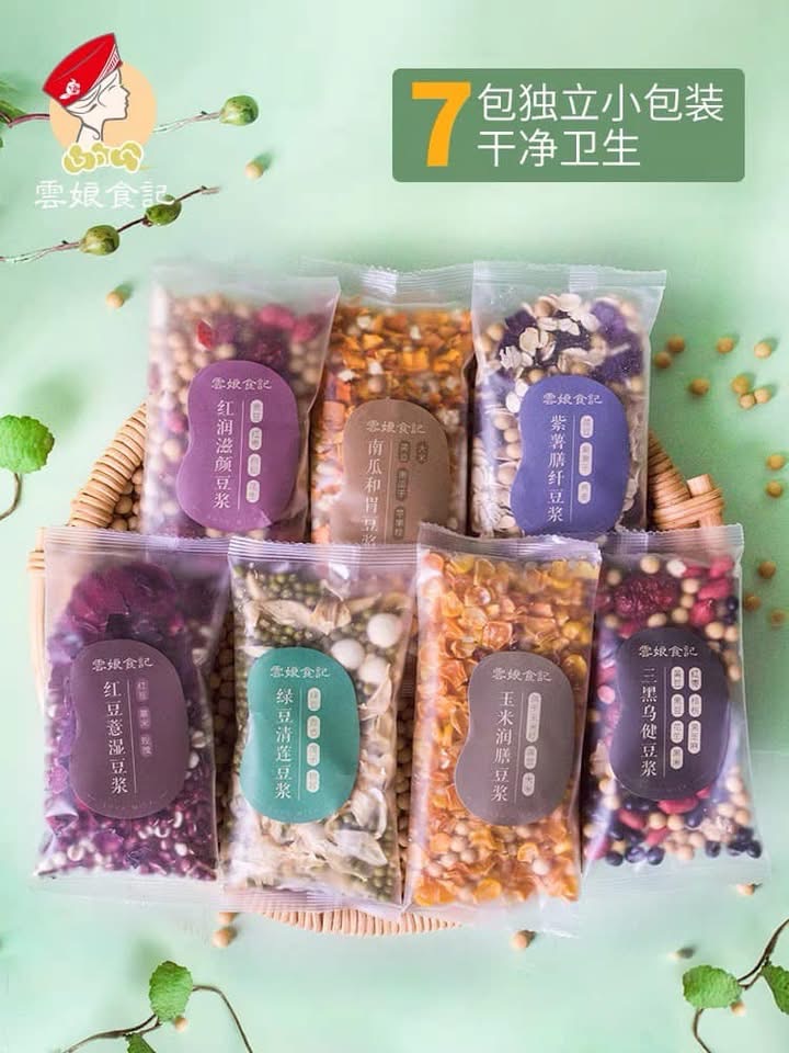 Sữa hạt 7 phần các vị khác nhau
