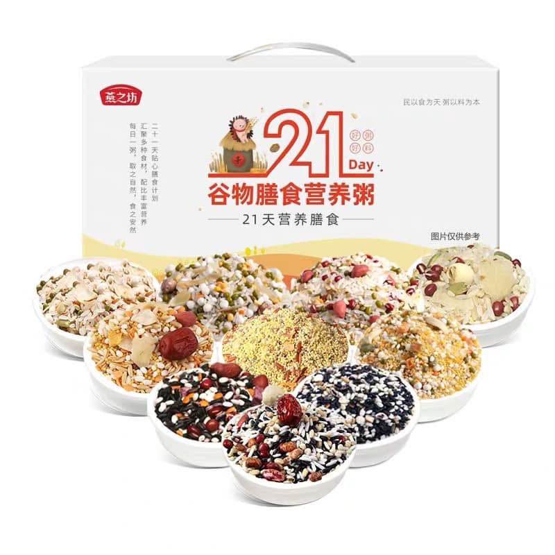 Cháo bát bảo 21 ngày