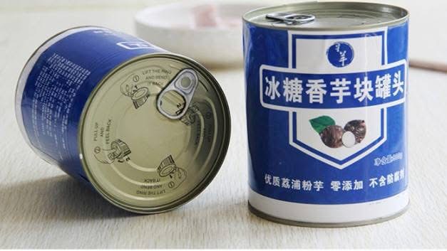 Khoai môn đóng hộp ăn liền