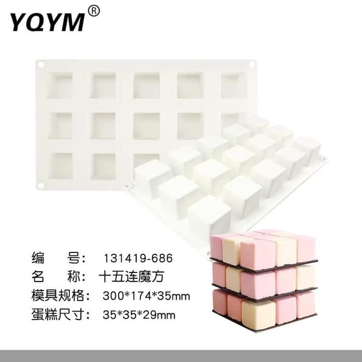 Khuôn mousse rubik
