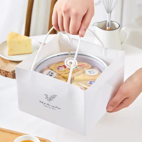 Hộp bánh tròn