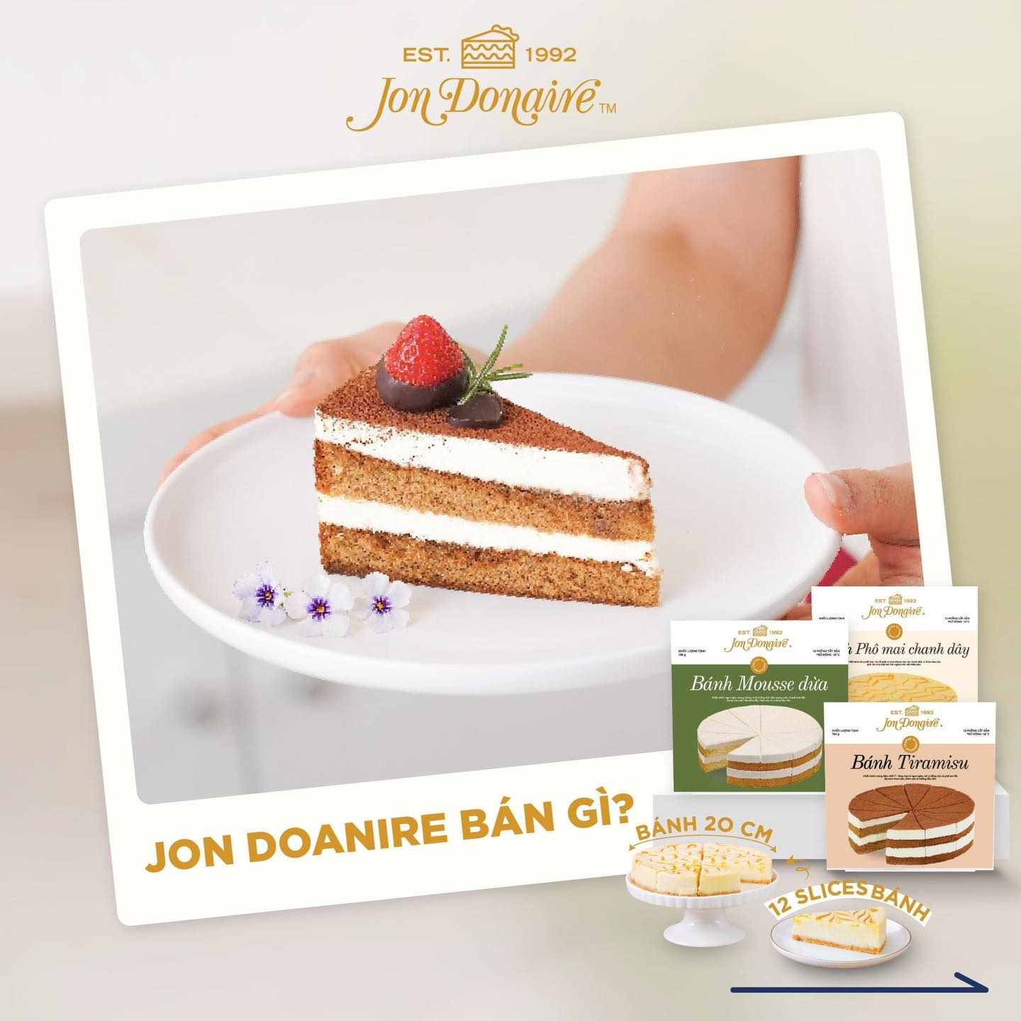 Sản phẩm  bánh cấp đông