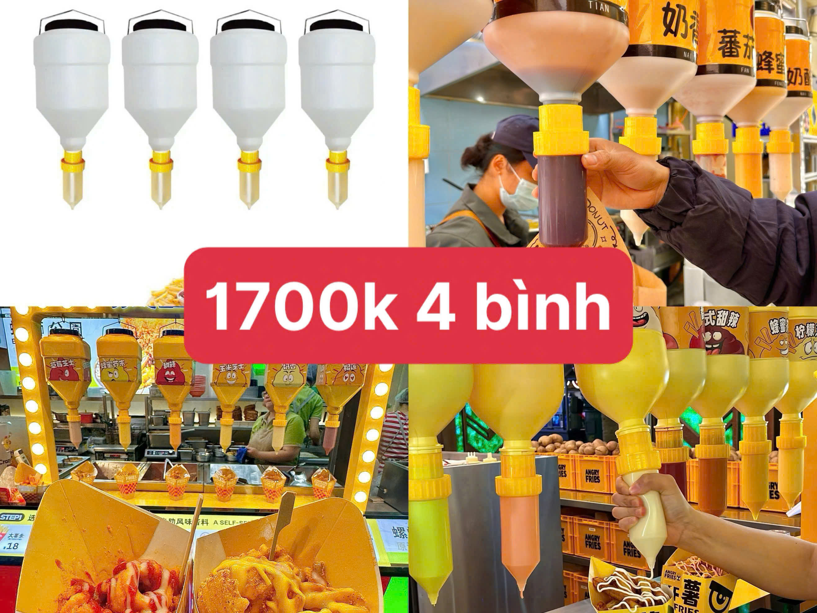 Bình treo nước sốt