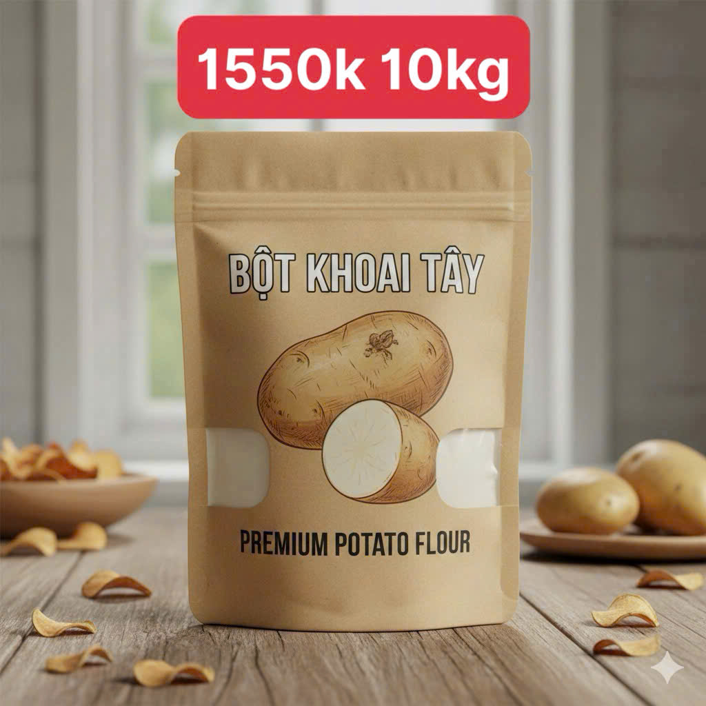 Bột khoai tây chiên sợi dài 30cm