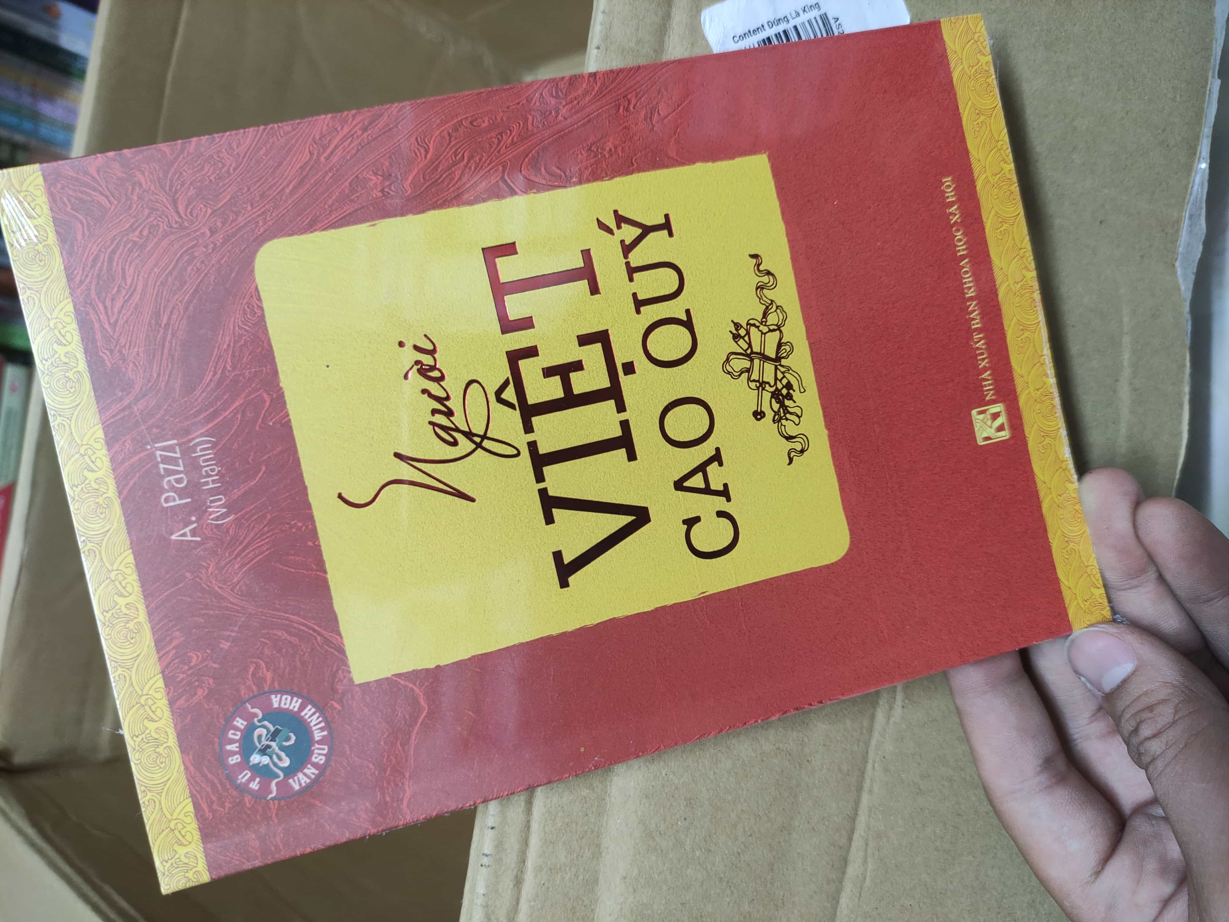 Người Việt Cao Quý01/03 (SL có thể đặt: 1 Cuốn) - SÁCH ĐẠI HỌC