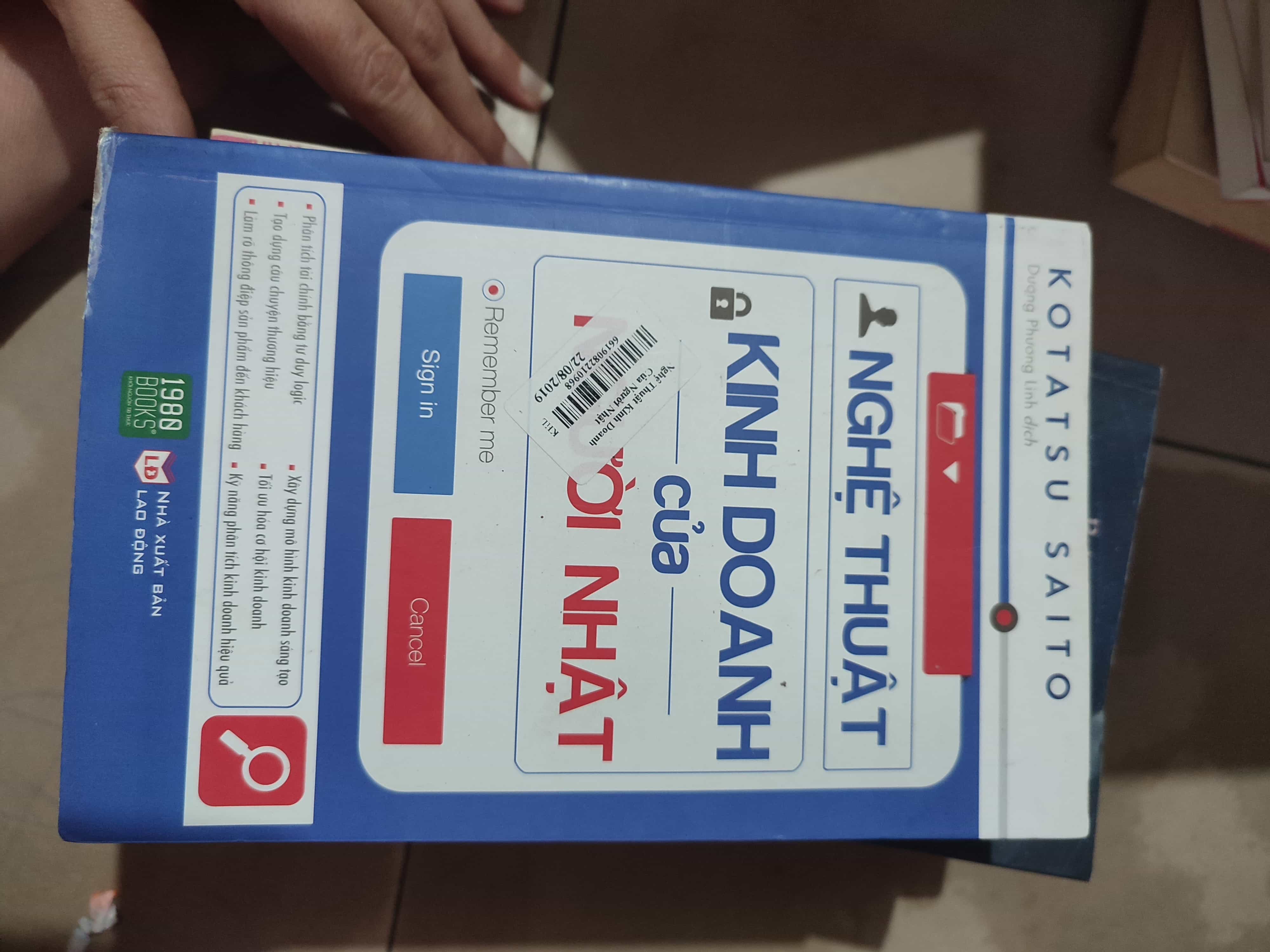Nghệ thuật kinh doanh của người Nhật01/03 Marketing, bán hàng (SL có thể đặt: 1 Cuốn) - SÁCH ĐẠI HỌC