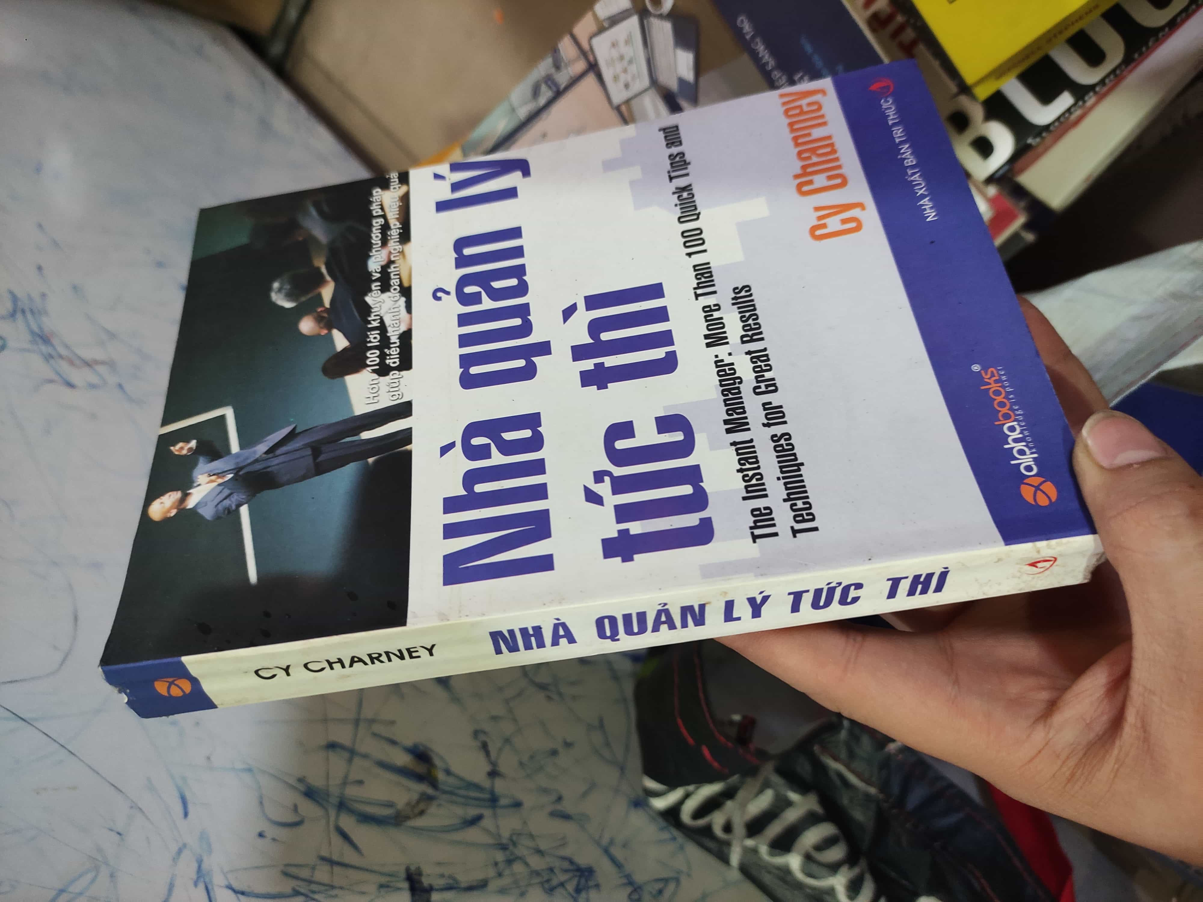 Nhà quản lý tức thì01/03 Quản trị, lãnh đạo (SL có thể đặt: 1 Cuốn) - SÁCH ĐẠI HỌC
