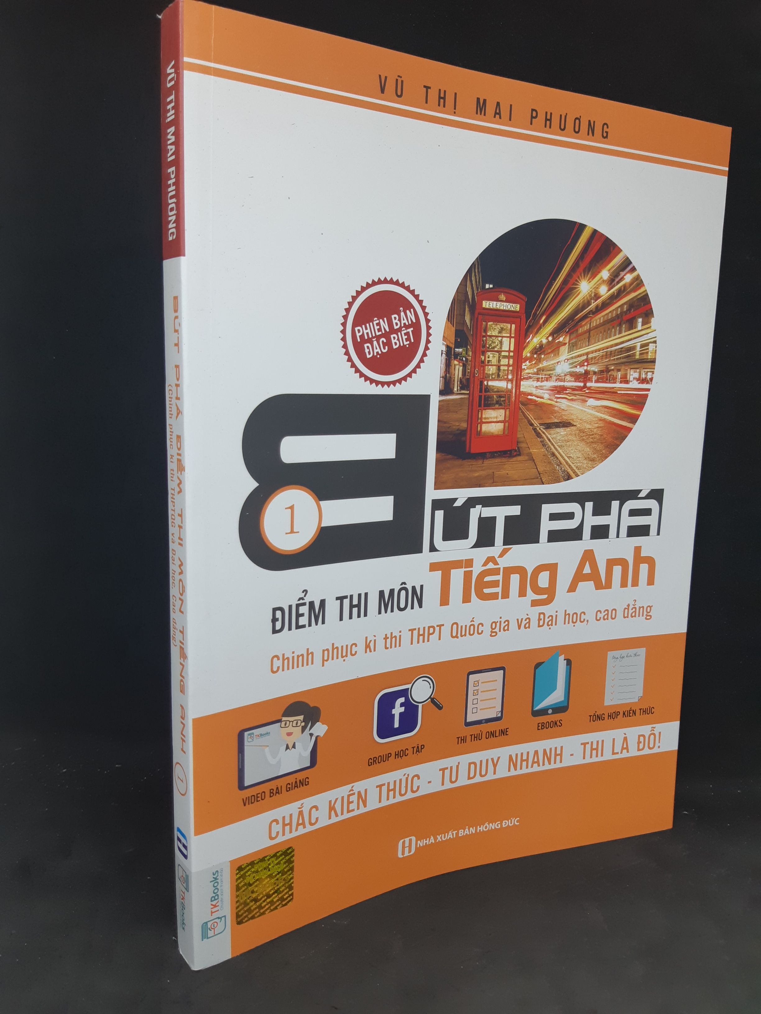 Bứt phá điểm môn thi tiếng Anh 1 mới 90% 1412 Sách luyện thi đại học, cao đẳng (SL có thể đặt: 1 Cuốn) - SÁCH ĐẠI HỌC