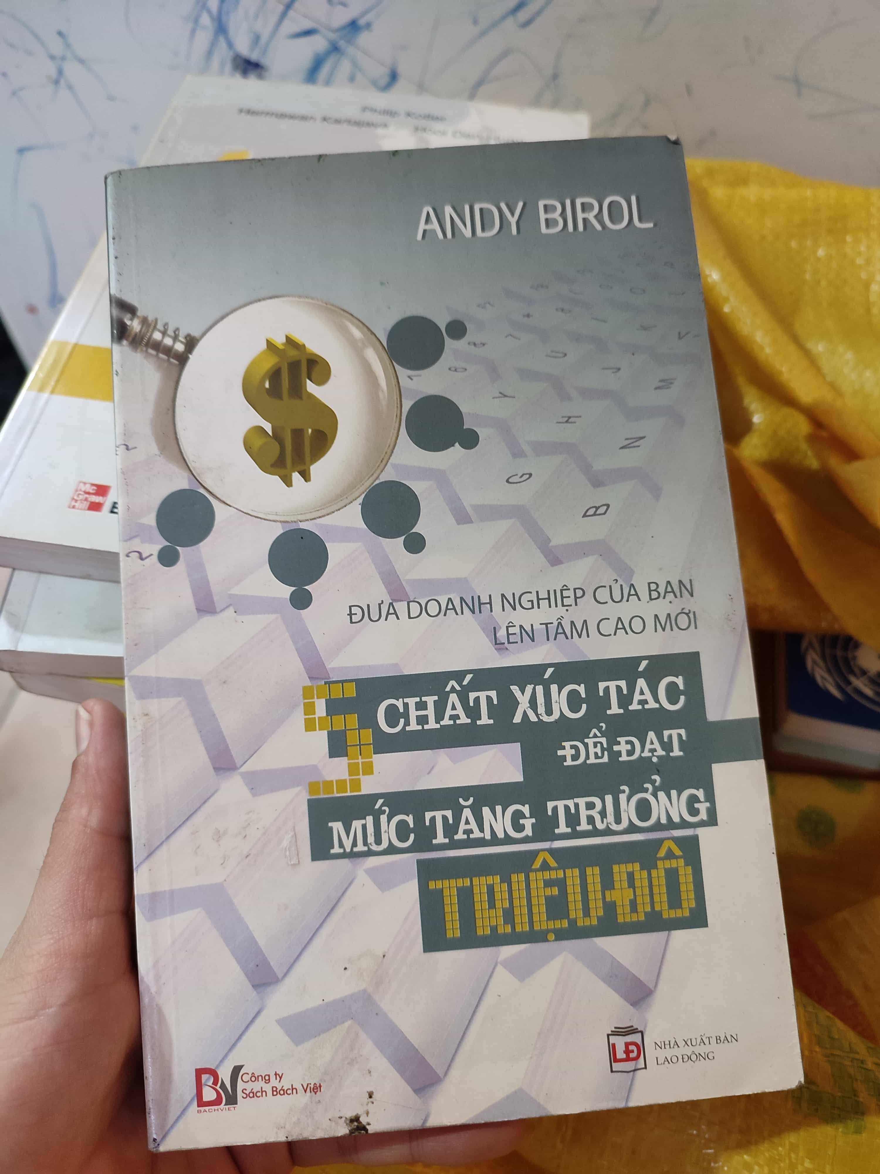 5 chất xúc tác để đạt mức tăng trưởng triệu đô Sách tư duy, kỹ năng sống (SL có thể đặt: 1 Cuốn) - SÁCH ĐẠI HỌC