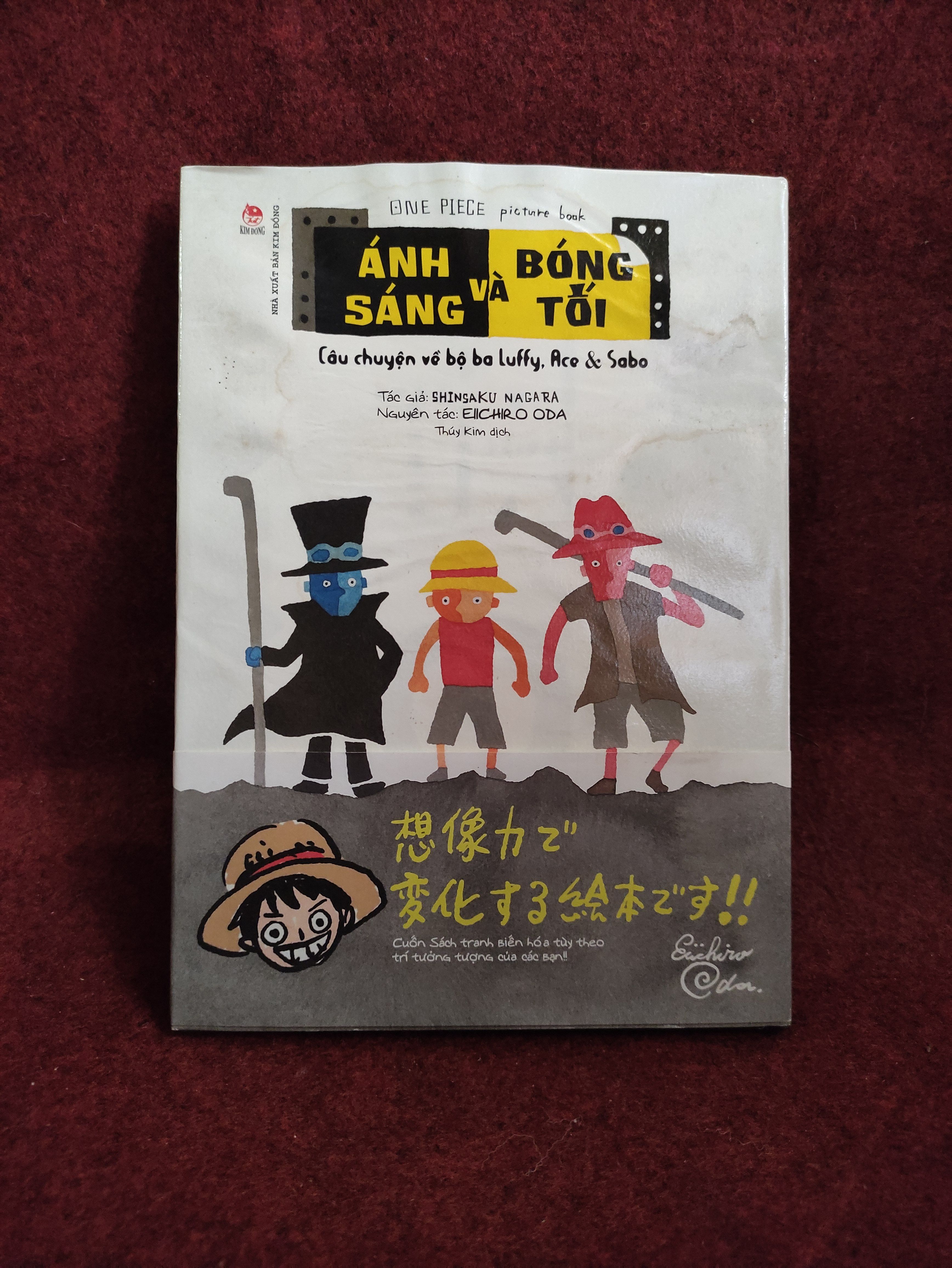 Câu chuyện về bộ 3 Luffy, ACE và Sabo mới 90% Truyện tranh (SL có thể đặt: 1 Cuốn) - SÁCH ĐẠI HỌC