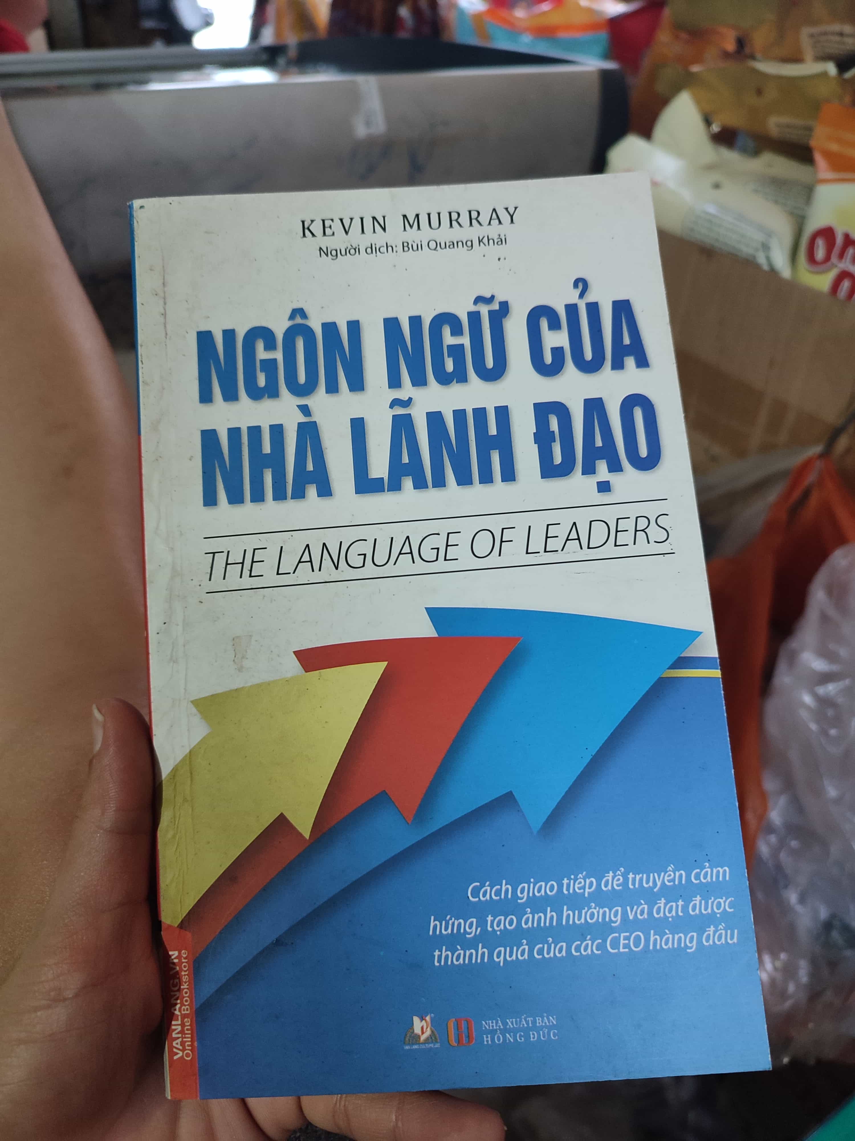 Ngôn ngữ của nhà lãnh đạo01/03 Quản trị, lãnh đạo (SL có thể đặt: 1 Cuốn) - SÁCH ĐẠI HỌC