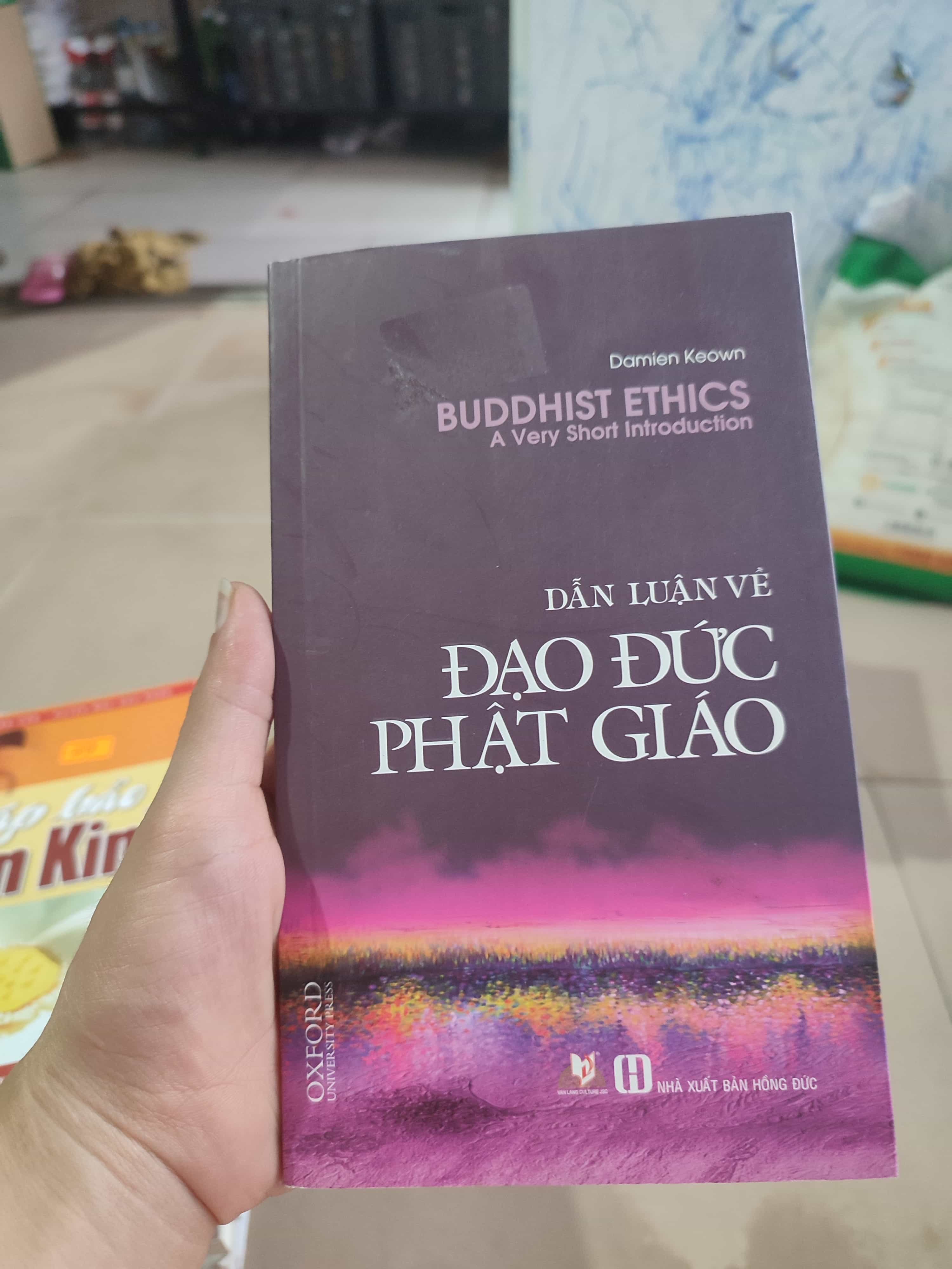 Dẫn luận về đạo đức phật giáo01/03 Phật giáo (SL có thể đặt: 1 Cuốn) - SÁCH ĐẠI HỌC