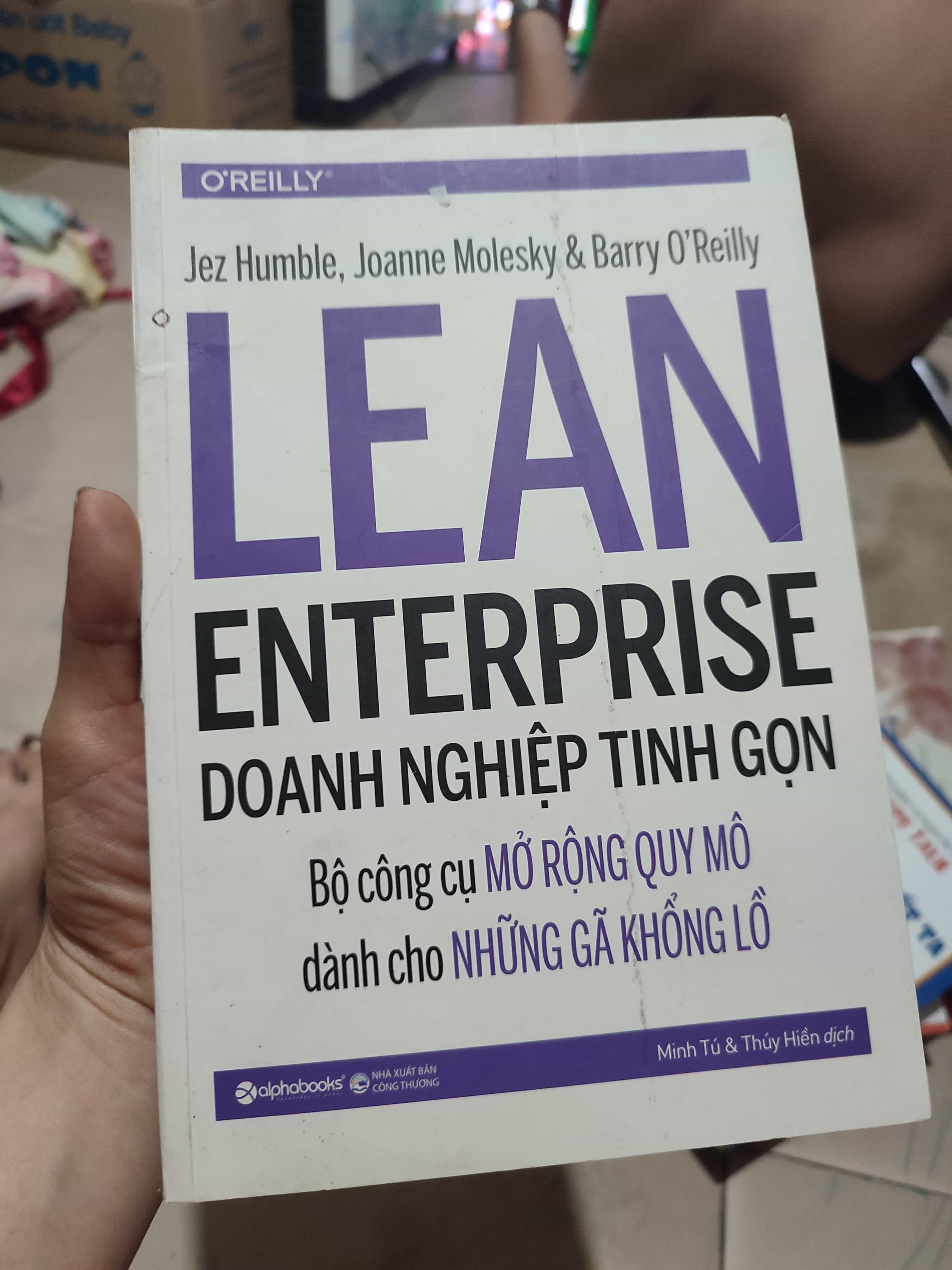 Doanh nghiệp tinh gọn01/03 Marketing, bán hàng (SL có thể đặt: 1 Cuốn) - SÁCH ĐẠI HỌC