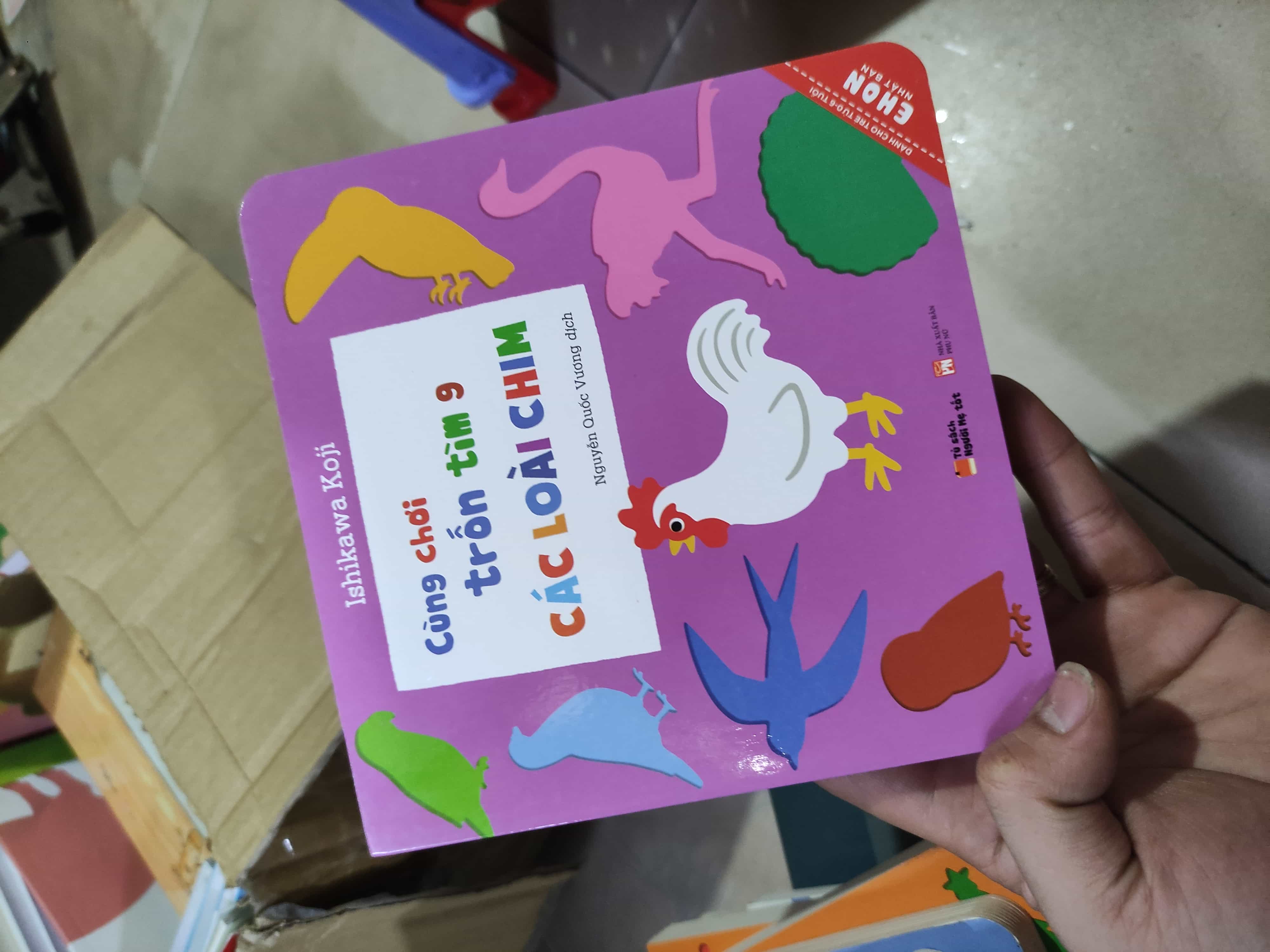 Cùng chơi trốn tìm các loài chim Cẩm nang làm cha mẹ (SL có thể đặt: 2 Cuốn) - SÁCH ĐẠI HỌC