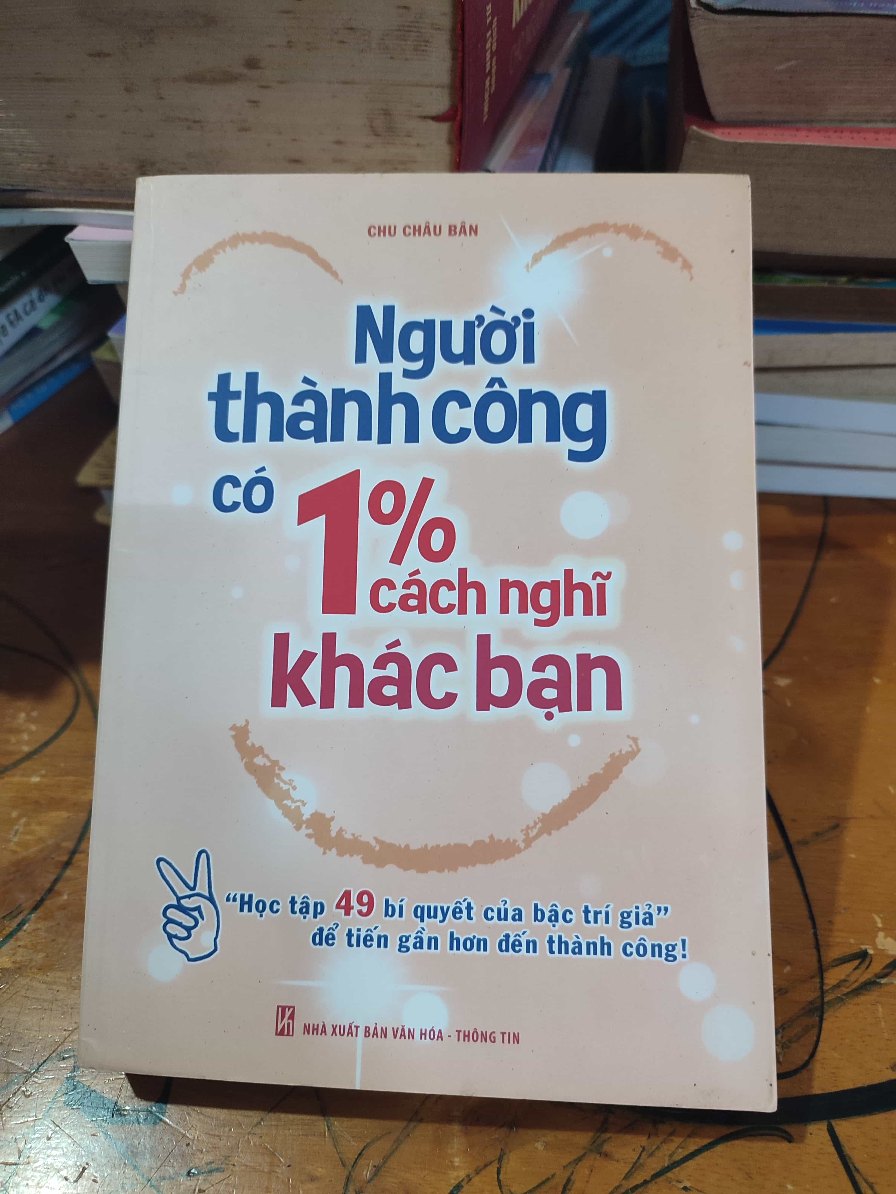 Cái vấn đề là người thành công có 1% cách nghĩ khác bạn01/03 Sách tư duy, kỹ năng sống (SL có thể đặt: 1 Cuốn) - SÁCH ĐẠI HỌC