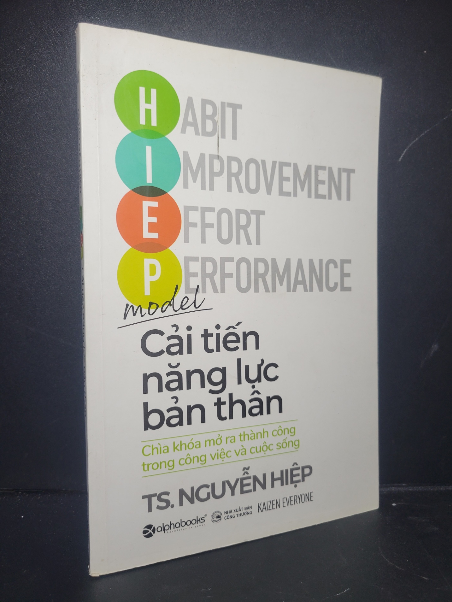 HIEP Cải tiến năng lực bản thân mới 90% bẩn nhẹ TS.Nguyễn Hiệp 0906 Âm nhạc, điện ảnh (SL có thể đặt: 1 Cuốn) - SÁCH ĐẠI HỌC