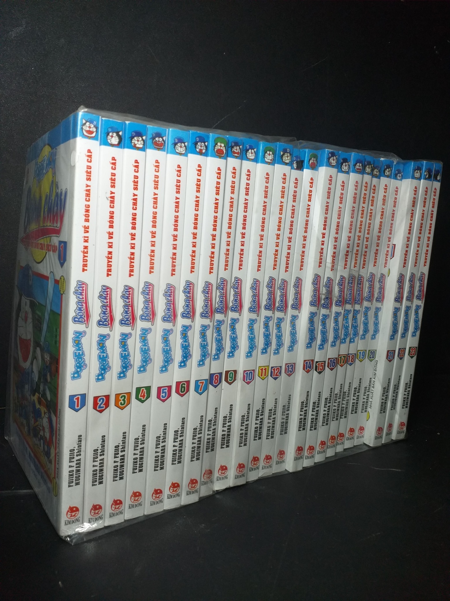Bộ 23 cuốn Doraemon bóng chày truyền kỳ bóng chày siêu cấp mới 100% Fujiko F Fujio 0906 Truyện tranh (SL có thể đặt: 1 Bộ) - SÁCH ĐẠI HỌC