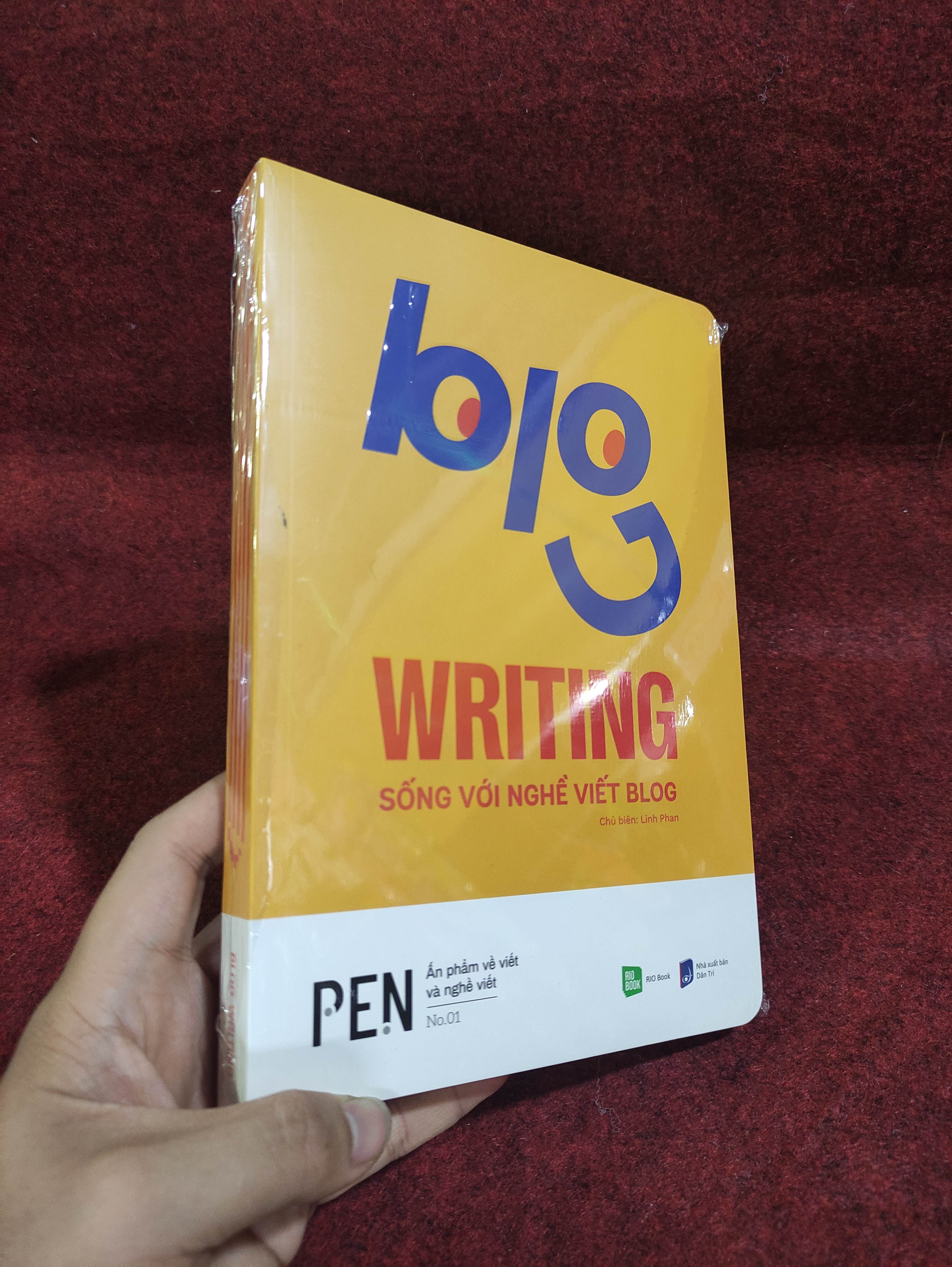 Writing sống với nghề viết blog mới 100% Sách tư duy, kỹ năng sống (SL có thể đặt: 1 Cuốn) - SÁCH ĐẠI HỌC