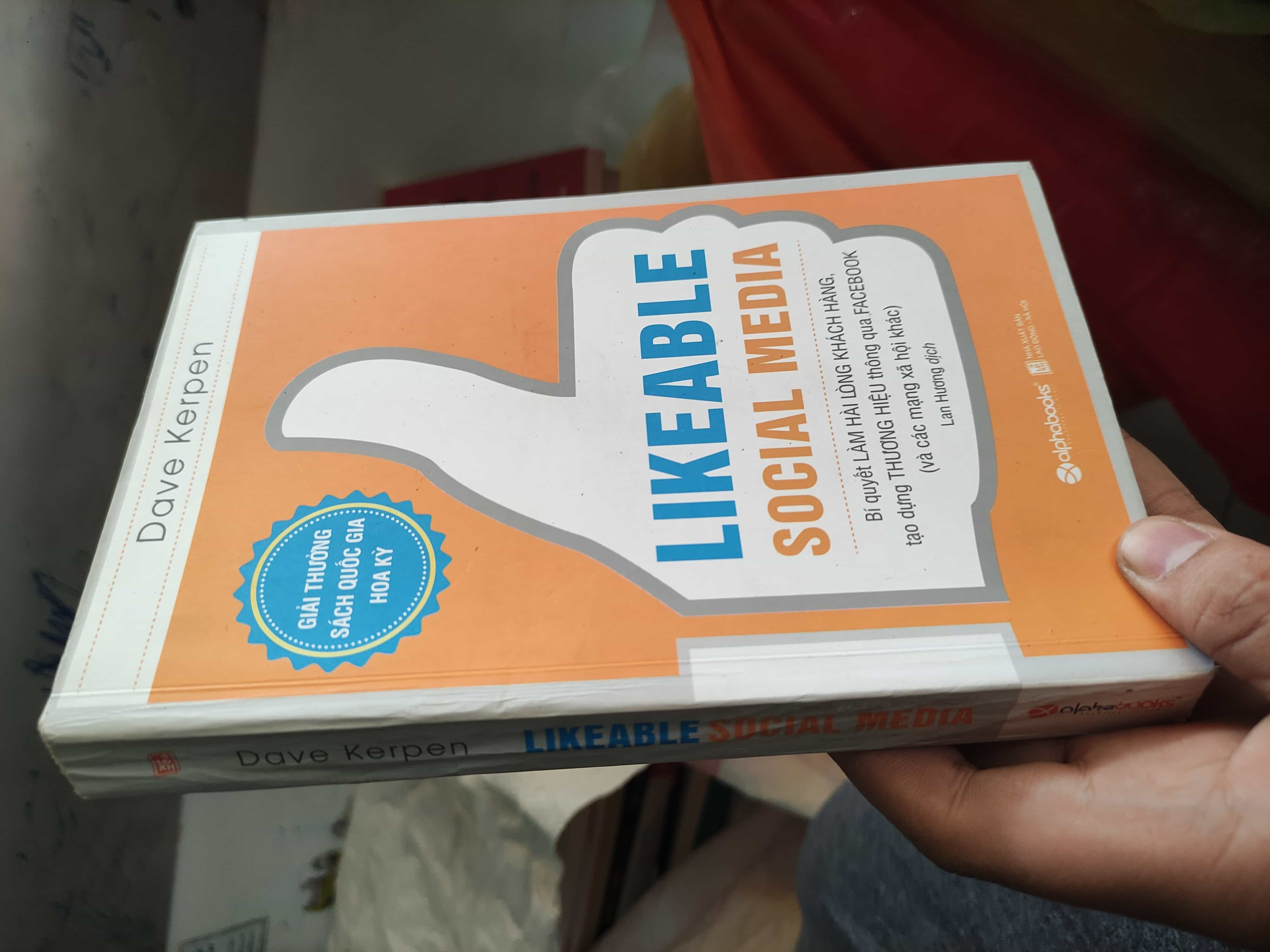 Likeable social media Marketing, bán hàng (SL có thể đặt: 1 Cuốn) - SÁCH ĐẠI HỌC