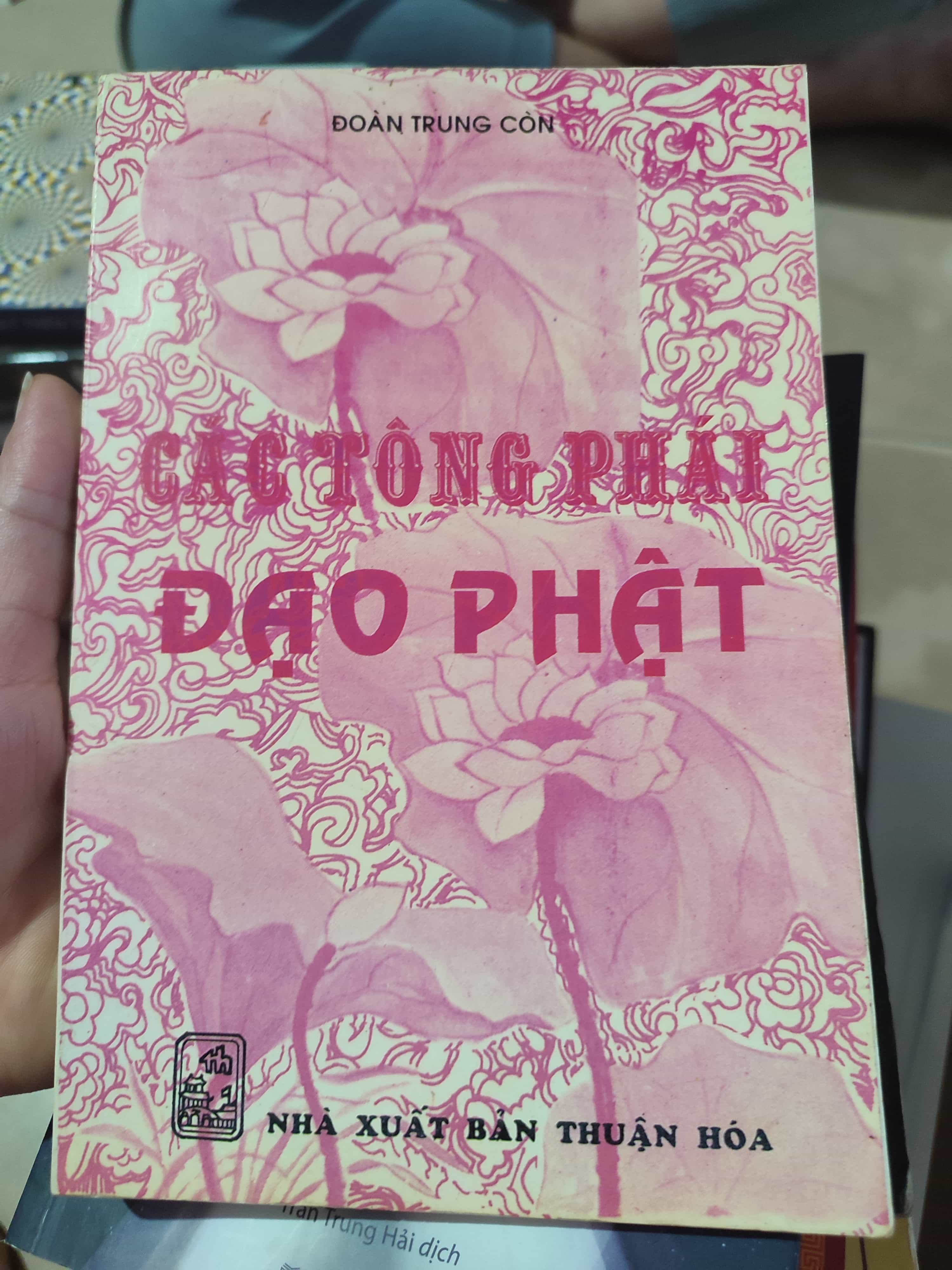 Các tông phái đạo Phật01/03 Phật giáo (SL có thể đặt: 1 Cuốn) - SÁCH ĐẠI HỌC